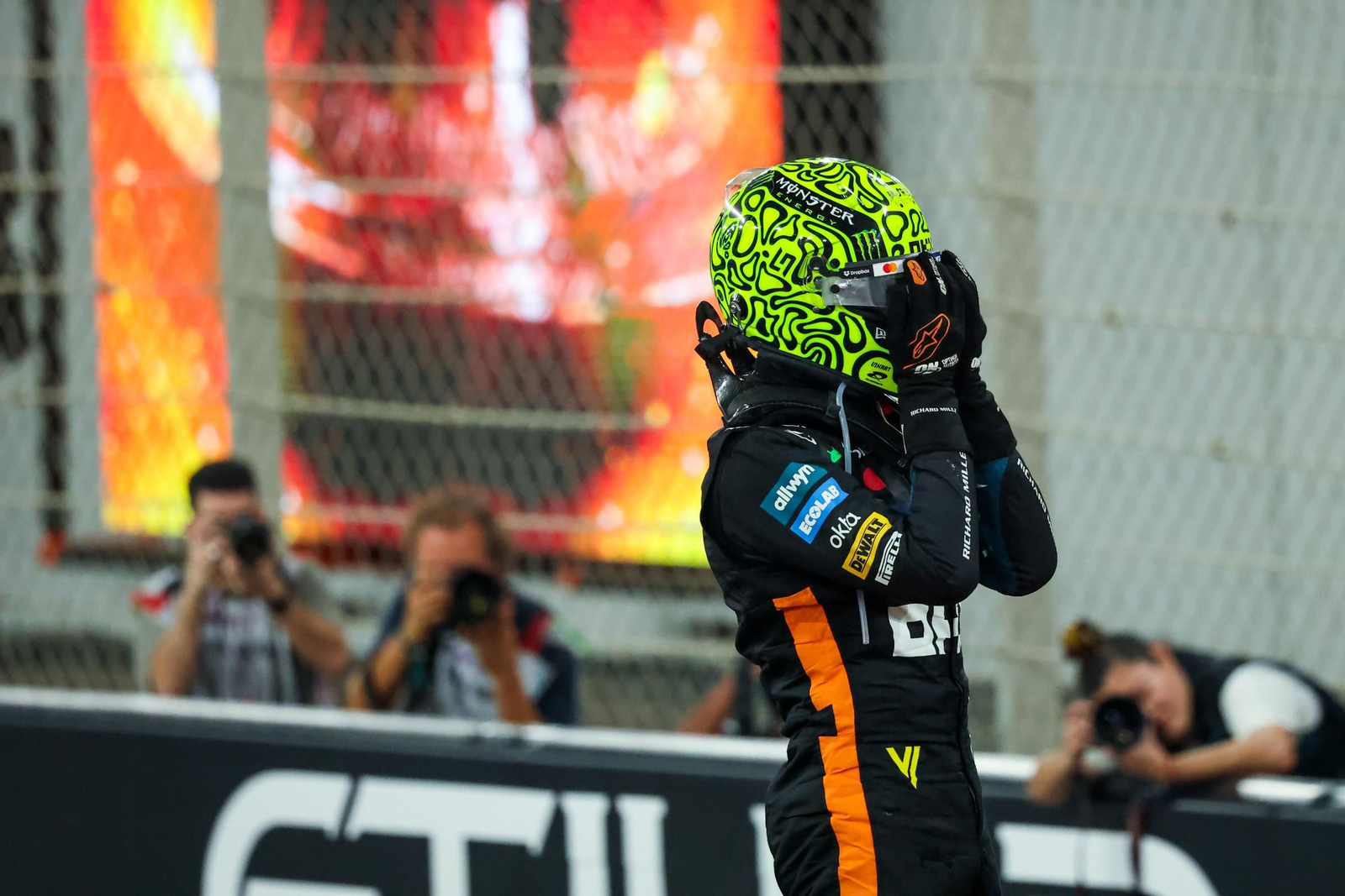 Las fotos del título mundial de Lando Norris en la Fórmula 1
