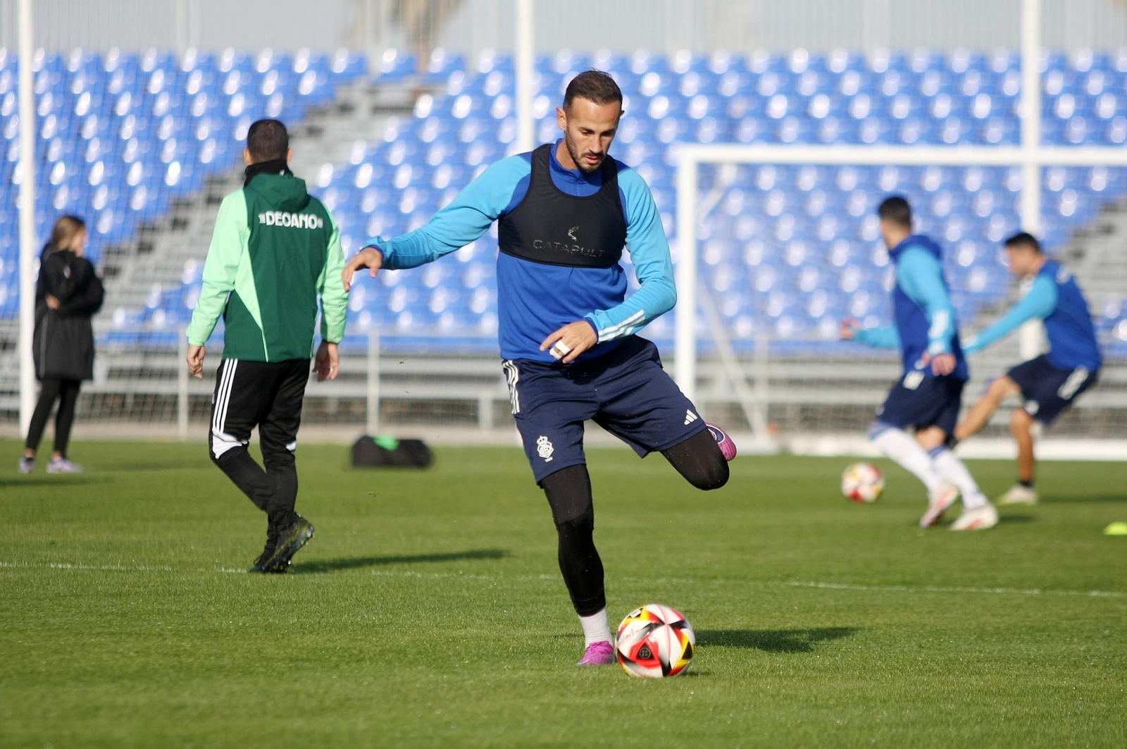 Entrenamiento del Recreativo de Huelva en imágenes