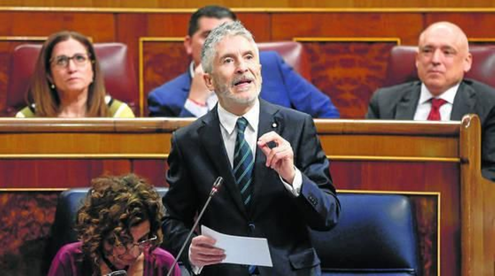 El ministro del Interior, Fernando Grande-Marlaska.