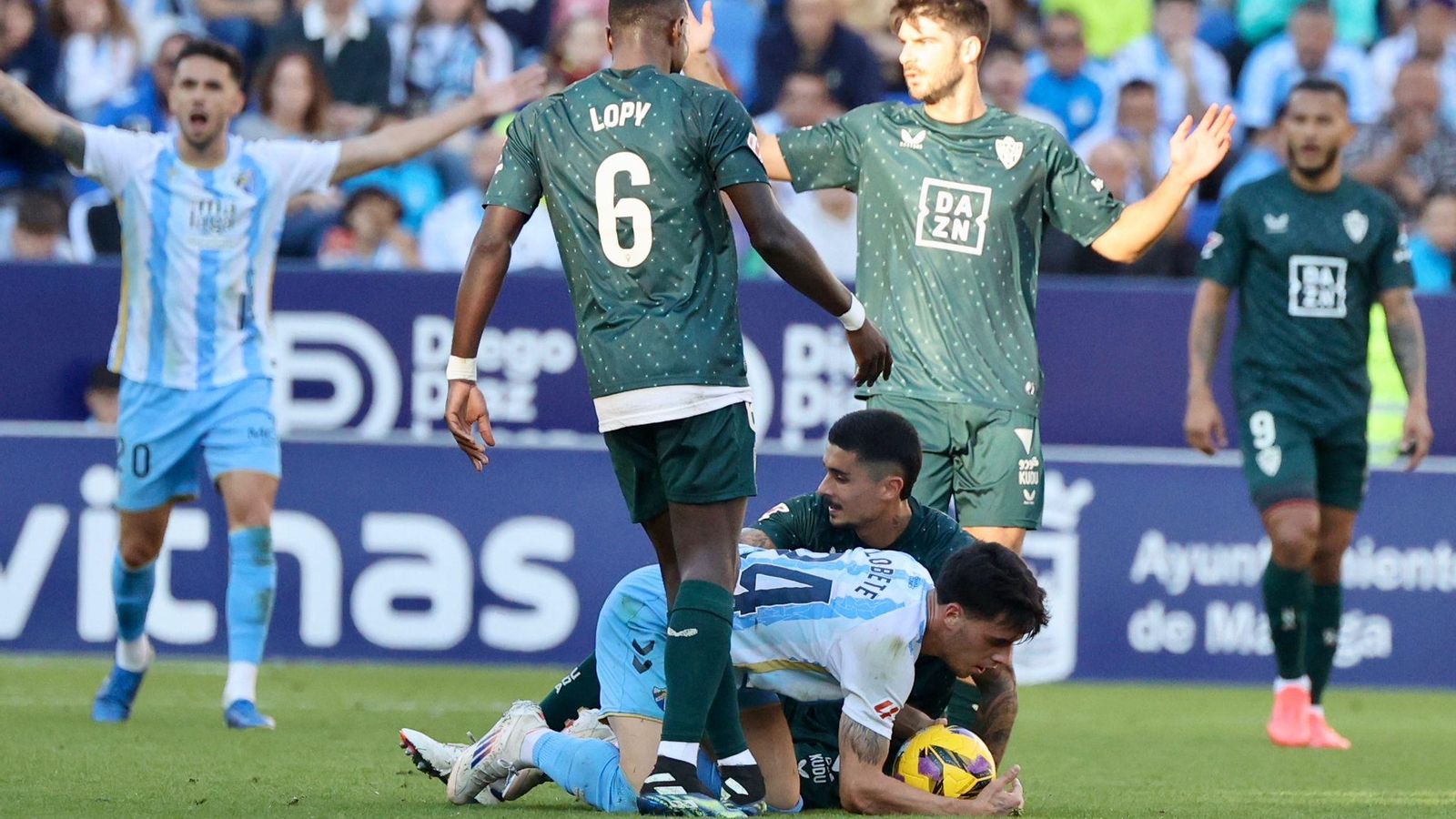 Las fotos del Málaga CF - UD Almería