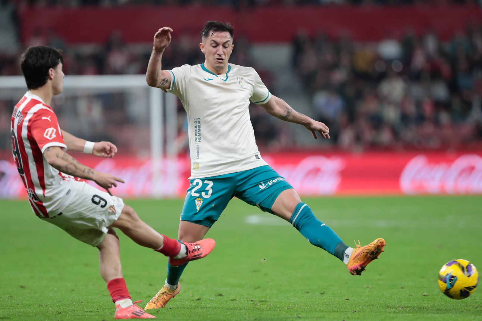 Las mejores fotos del Sporting de Gijón - Córdoba CF en El Molinón