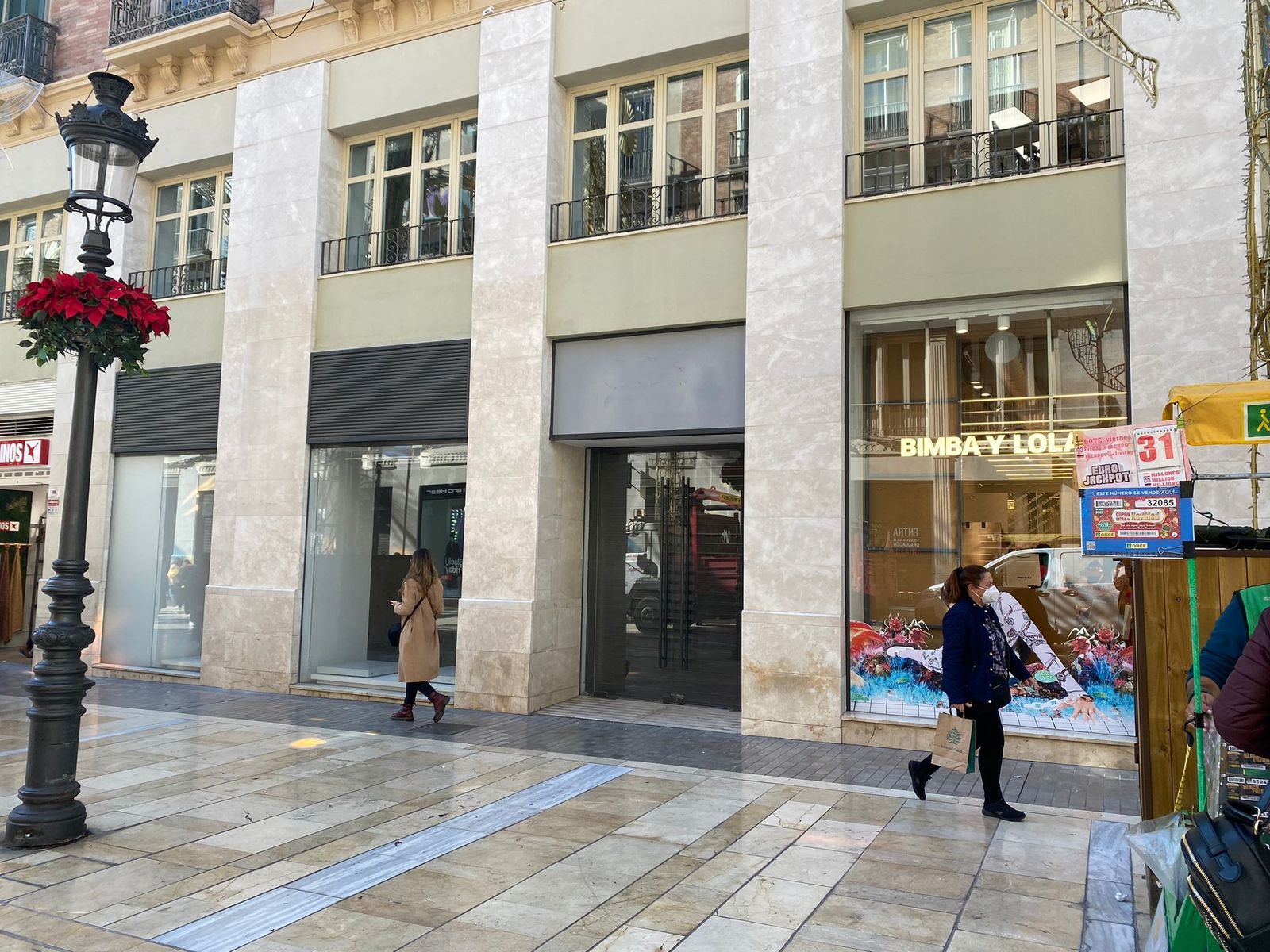 El local de calle Larios que ocupará la nueva tienda de Adolfo Domínguez.