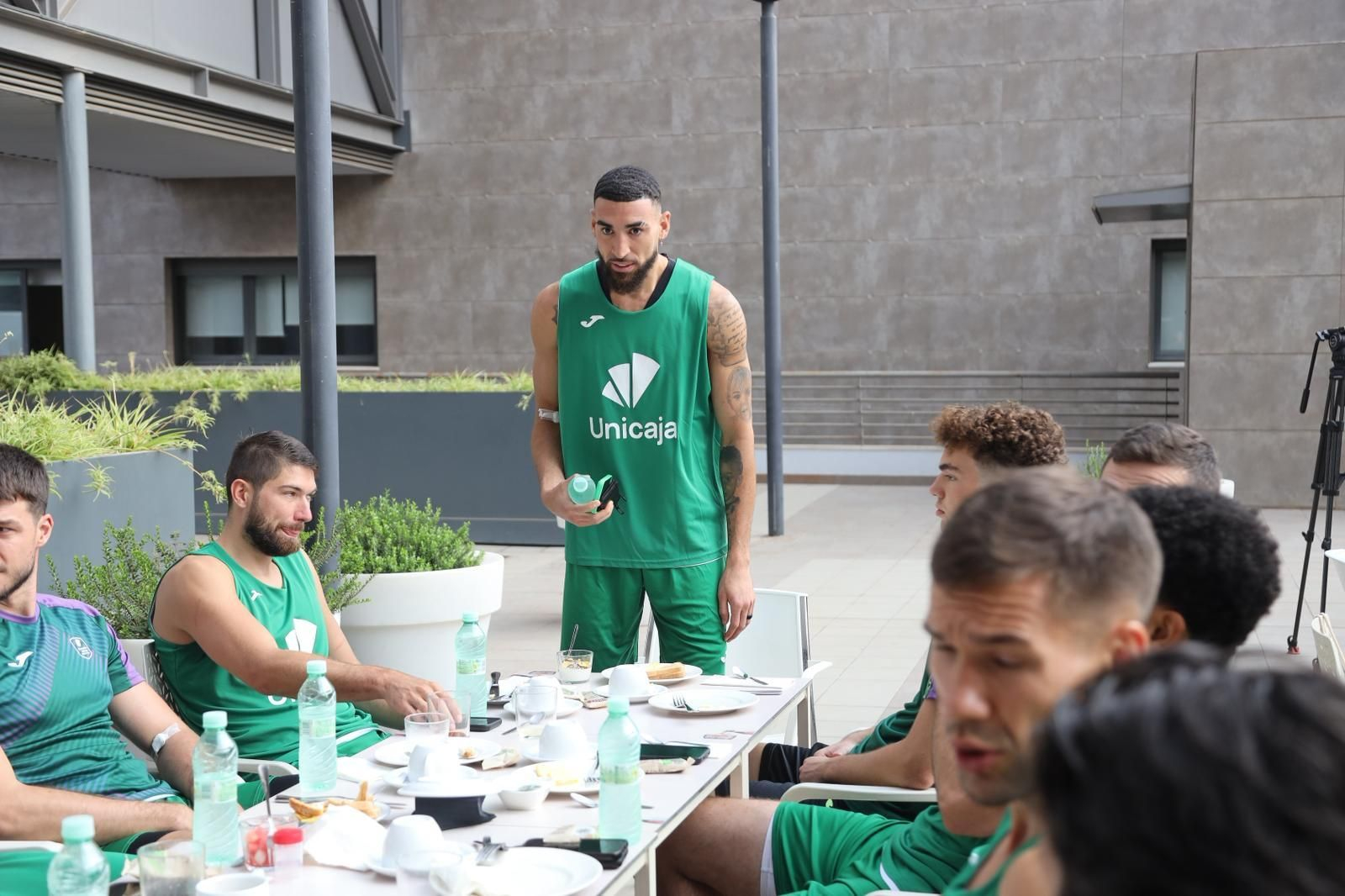 Las fotos del desayuno de los campeones de Unicaja