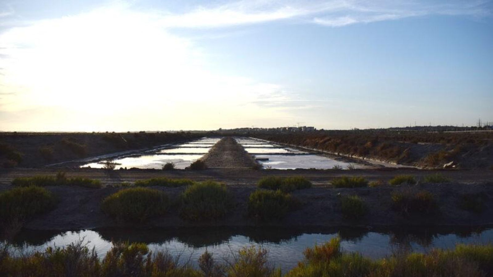 Detalle de las Salinas de la Esperanza.