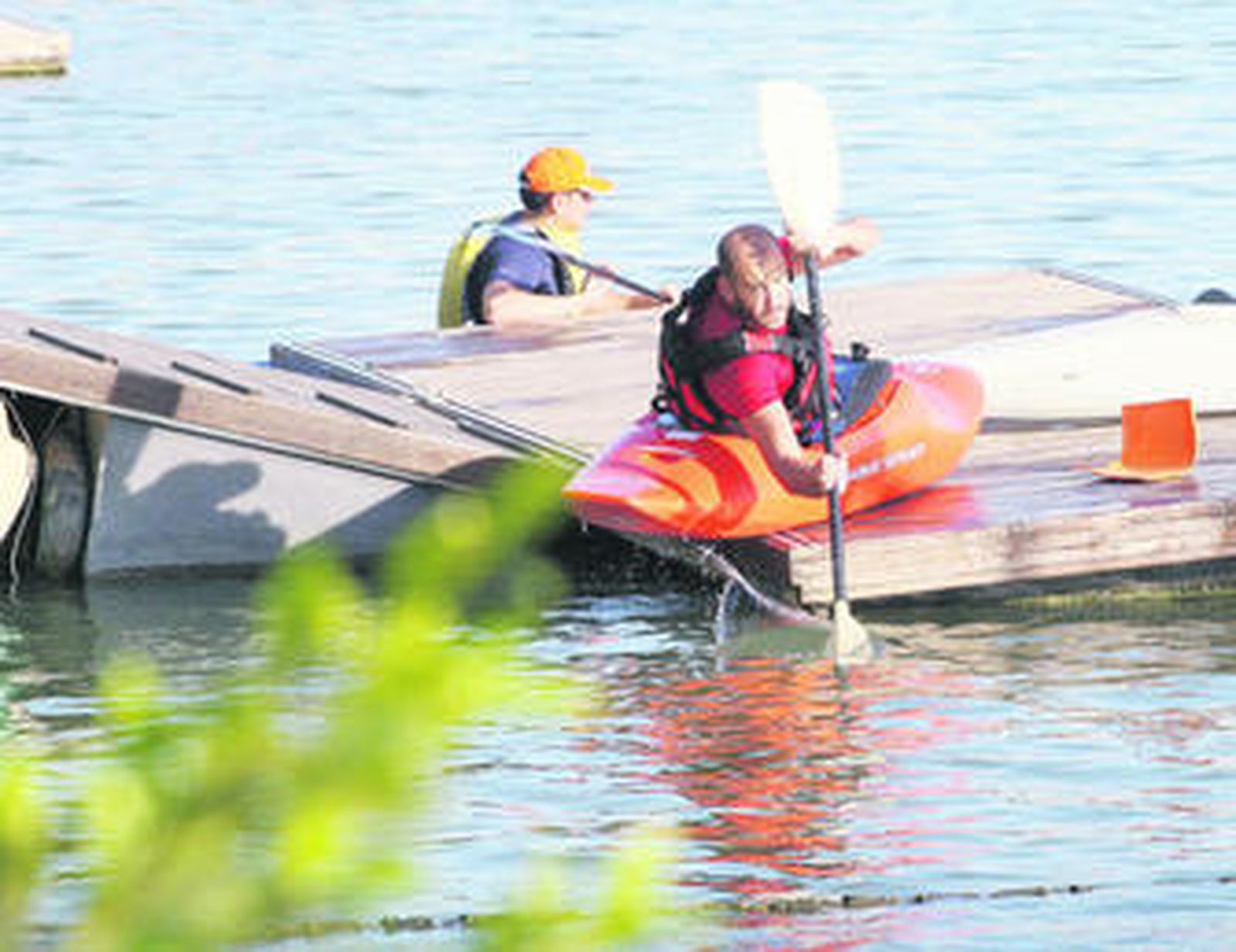 Deportes en el agua contra el calor