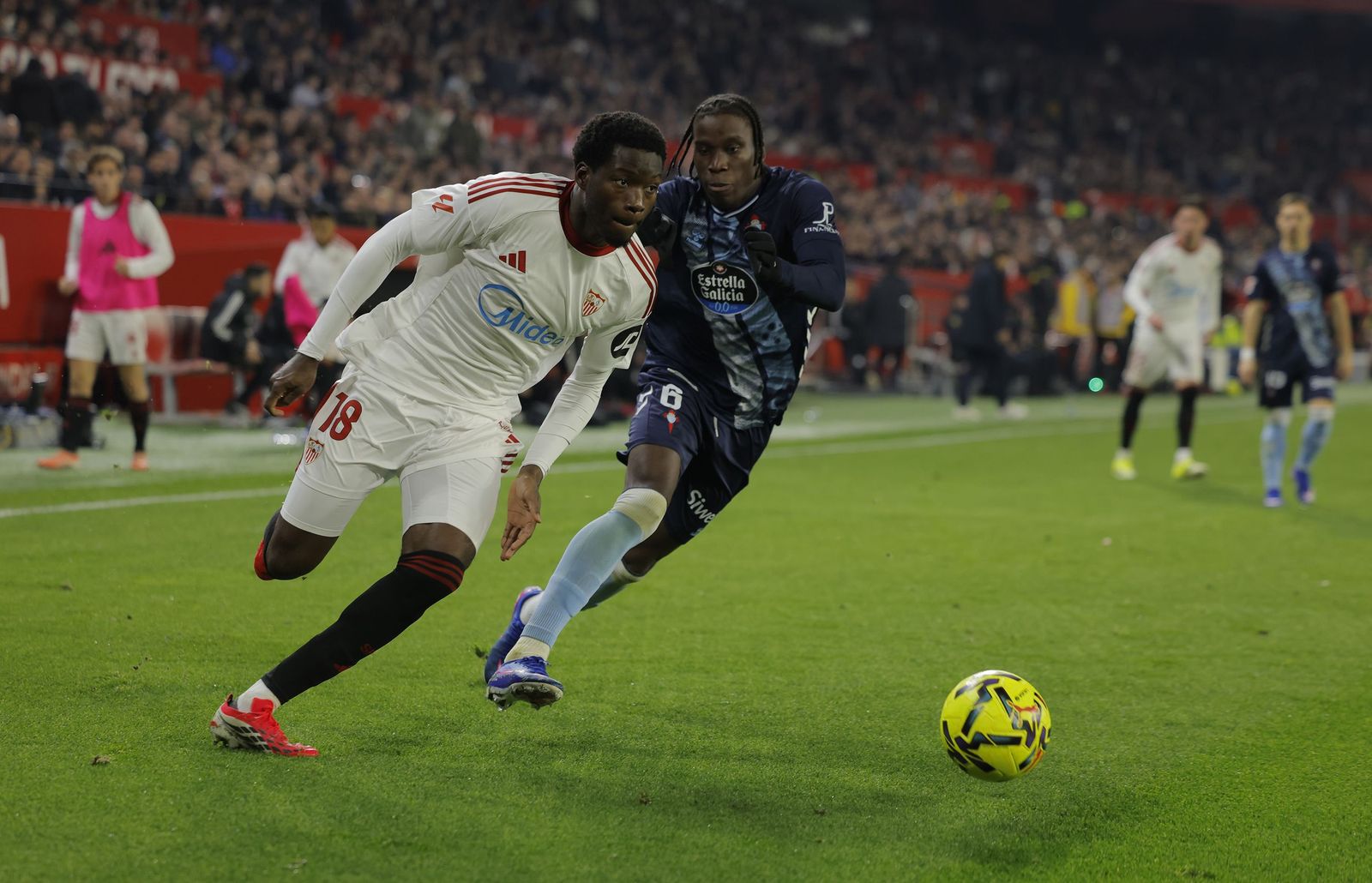 Las fotos del Sevilla - Celta