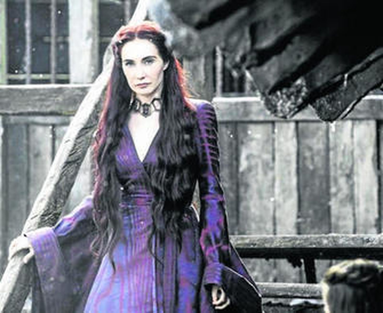 Carice Van Houten, la siniestra Melisandre en la serie de la HBO.