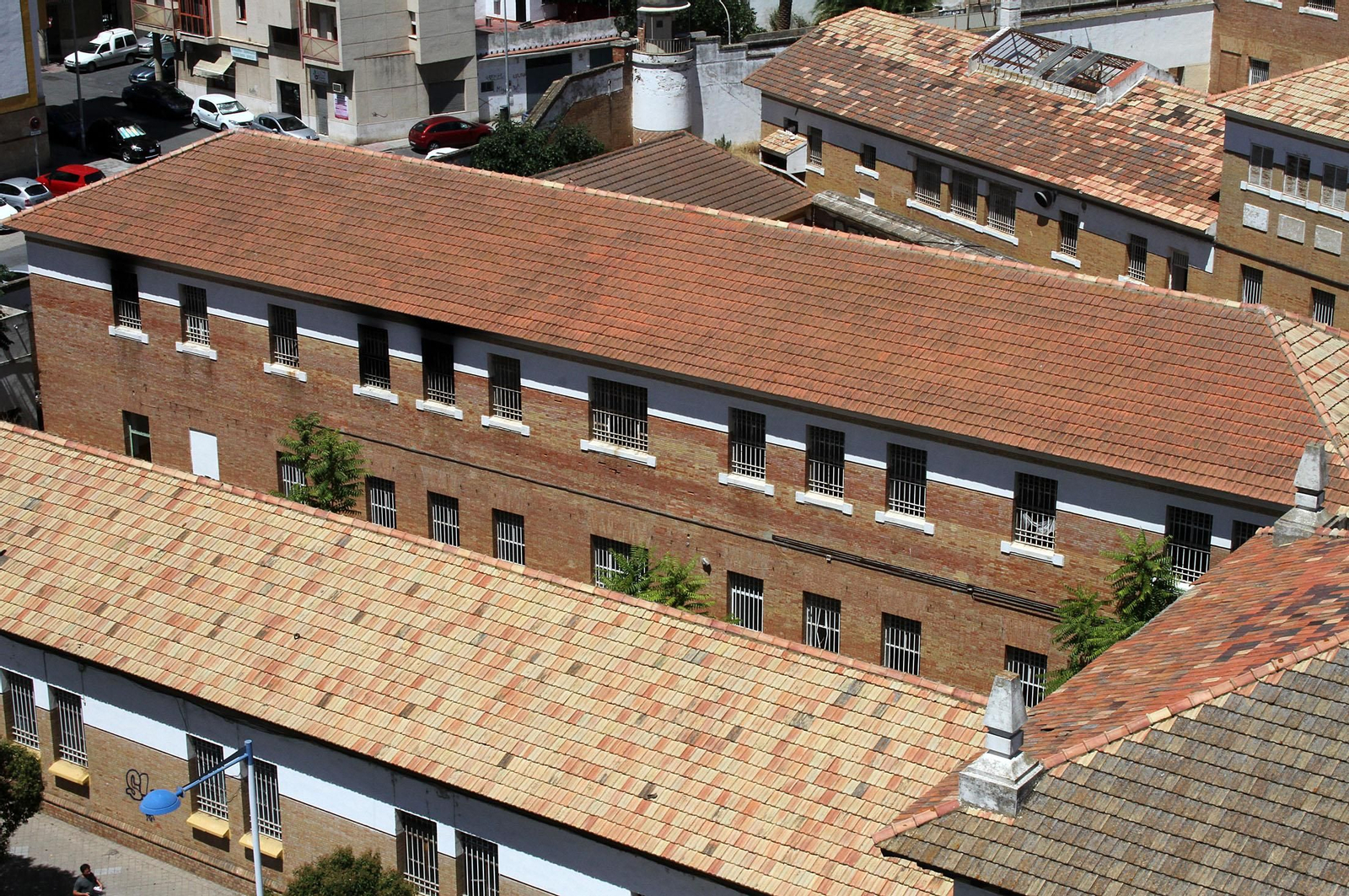 Imágenes de la antigua cárcel de Huelva durante estos últimos años