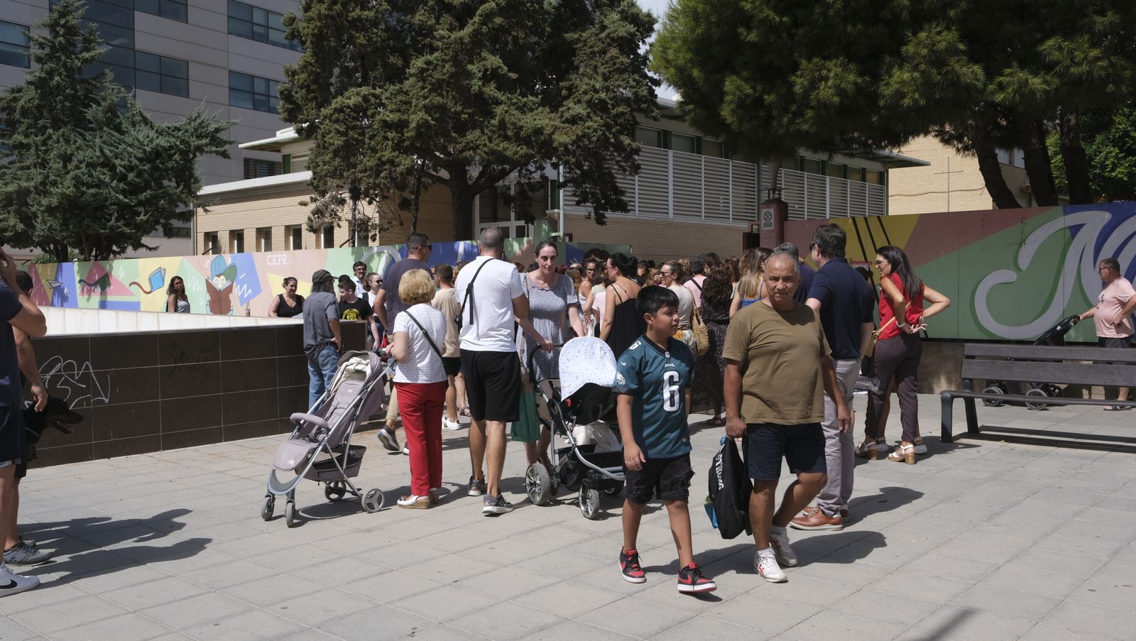 Imágenes del primer día de curso escolar en Almería