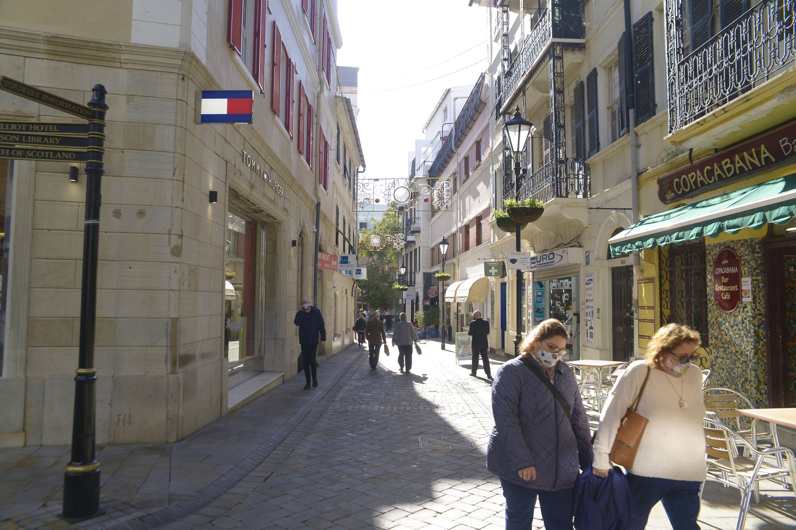 Fotos de Gibraltar en los días previos a la Navidad y el Brexit