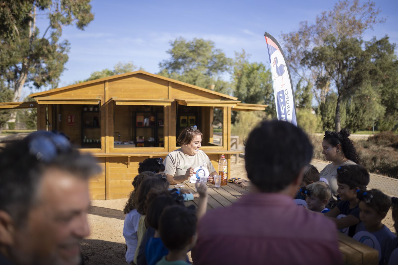 Imágenes de la clausura de la Escuela de Exploradores en Marismas del Odiel