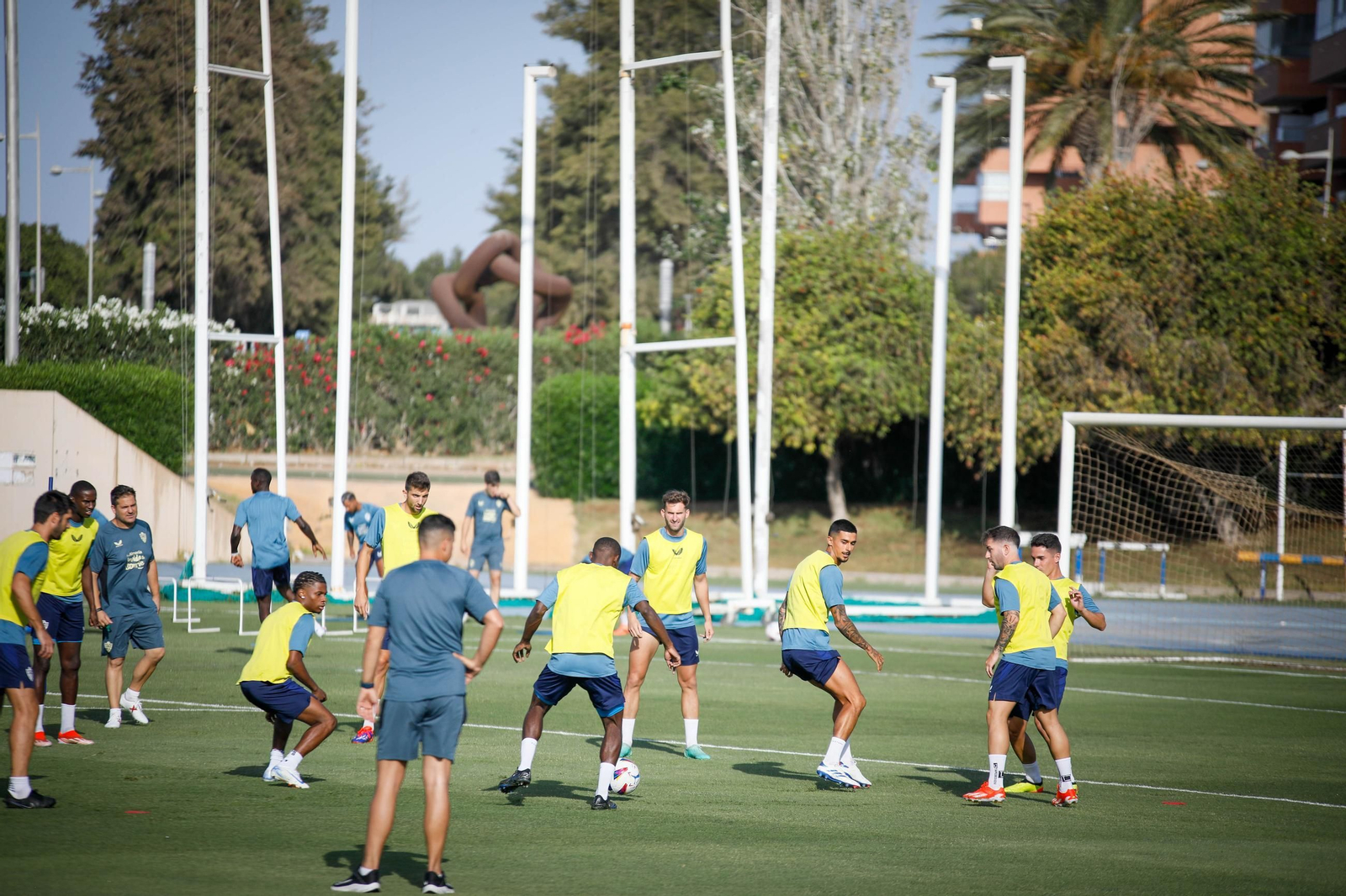 Primer entrenamiento pretemporada del Almería, en imágenes