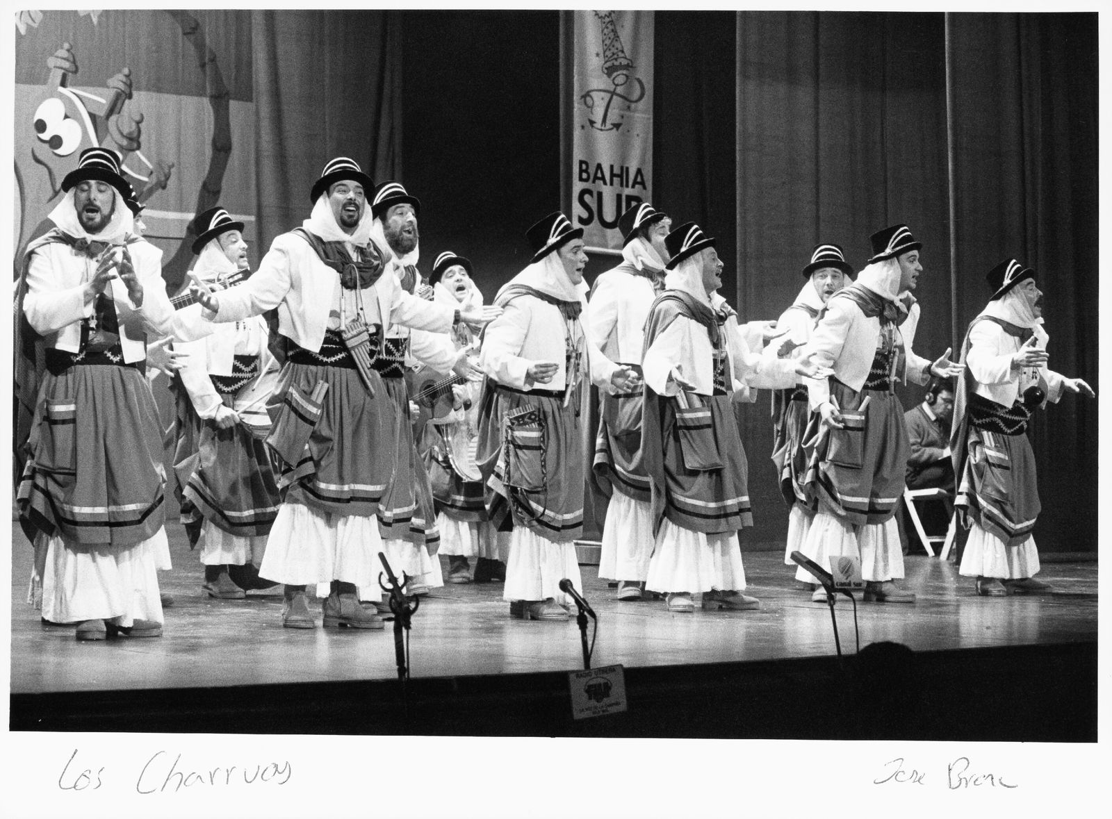 La comparsa 'Charrúas', primer premio de 1995.