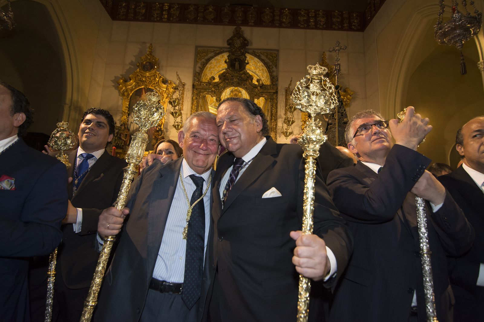 Manuel García y Pepe Moreno, en una foto de 2014.