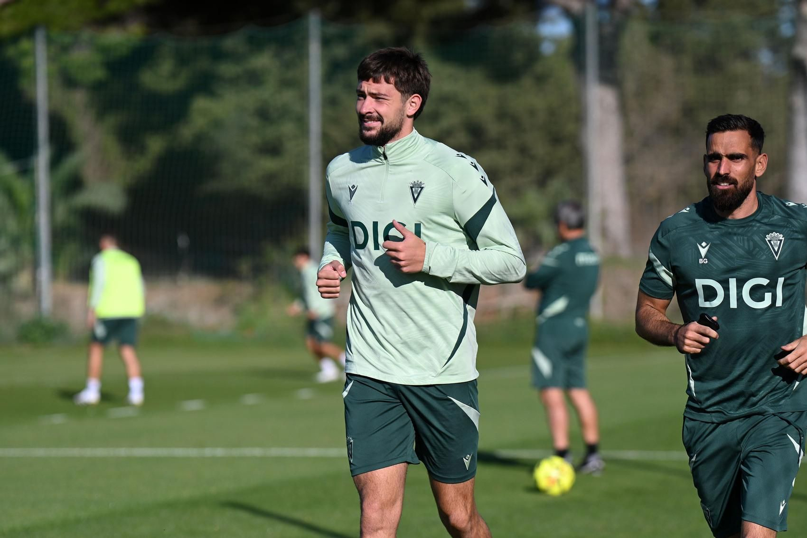 Bojan Kovacevic, en un entreno con el equipo en una imagen de archivo.