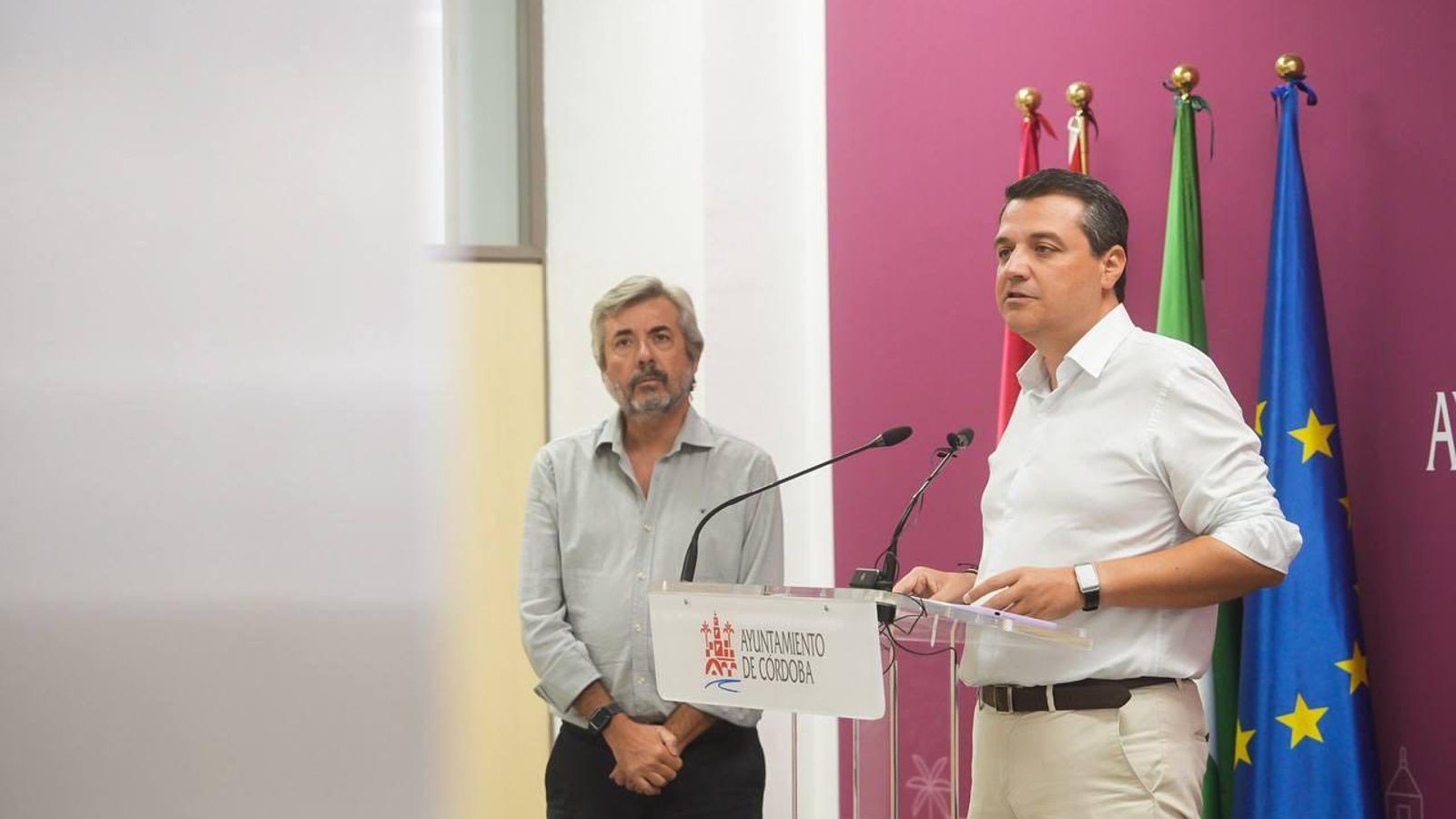 Bellido y Torrico informan sobre los terrenos del nuevo parque de bomberos