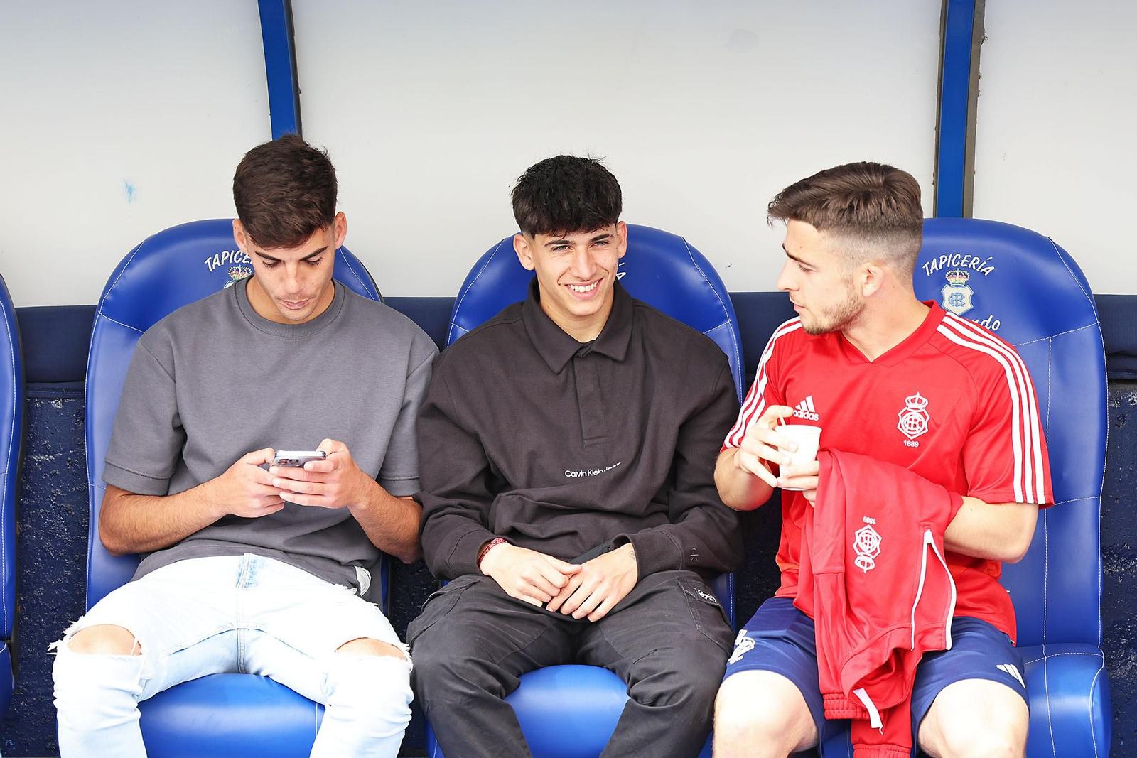 Imágenes del encuentro entre el Recreativo de Huelva y la AD Mérida