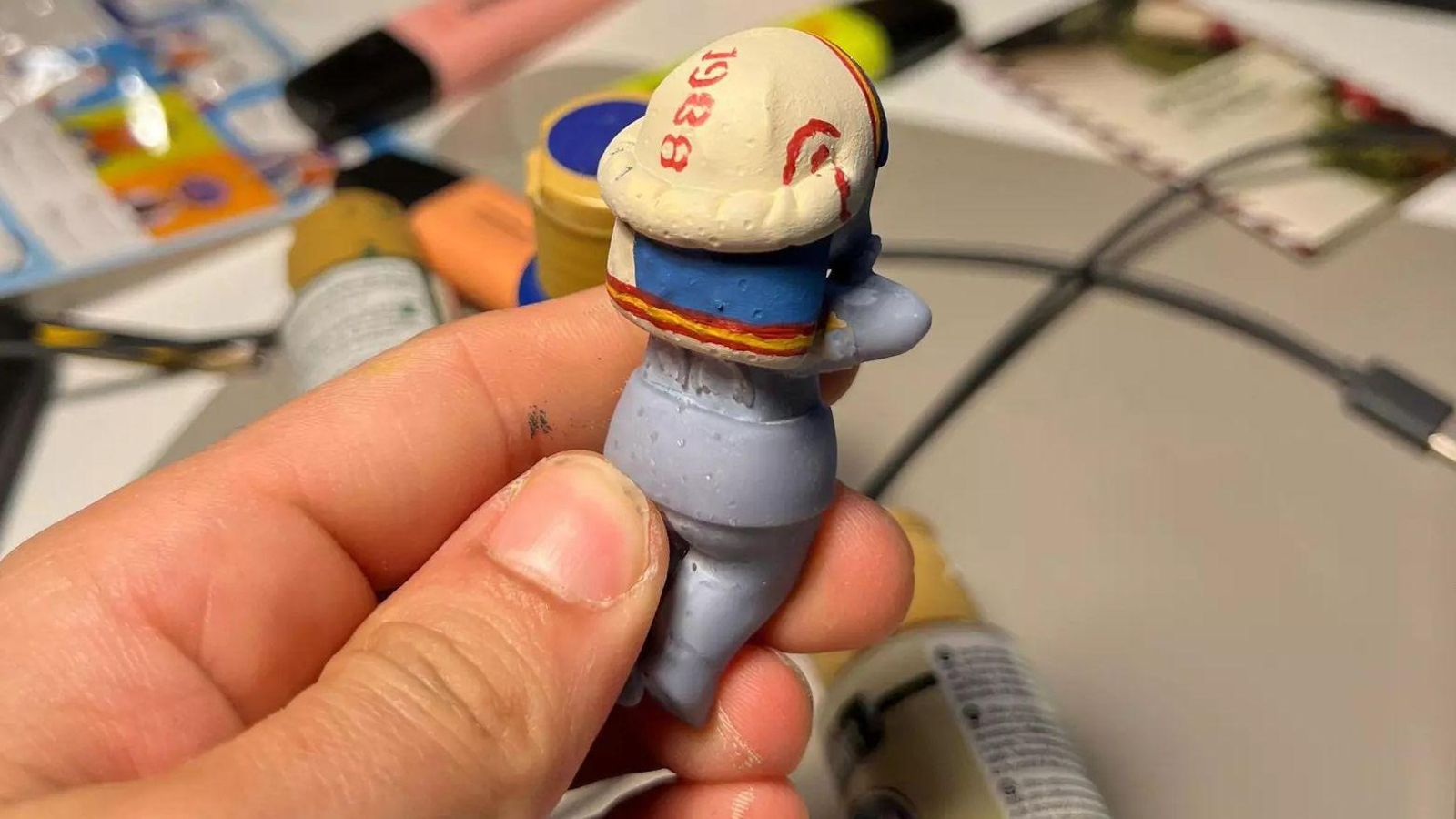 Proceso de creación del un sonny angel costalero