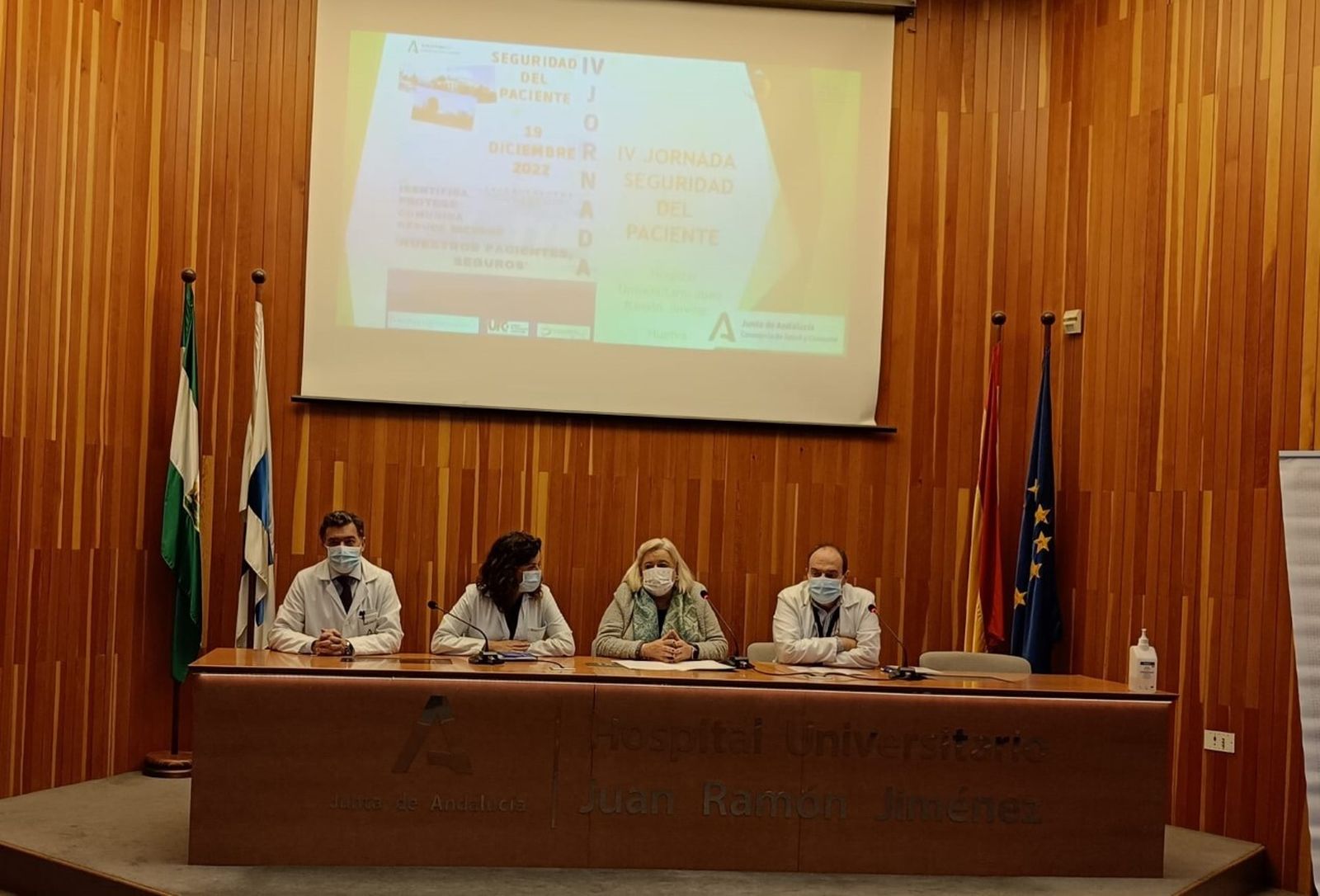 Un momento de las jornadas que se llevan a cabo en el Juan Ramón Jiménez.