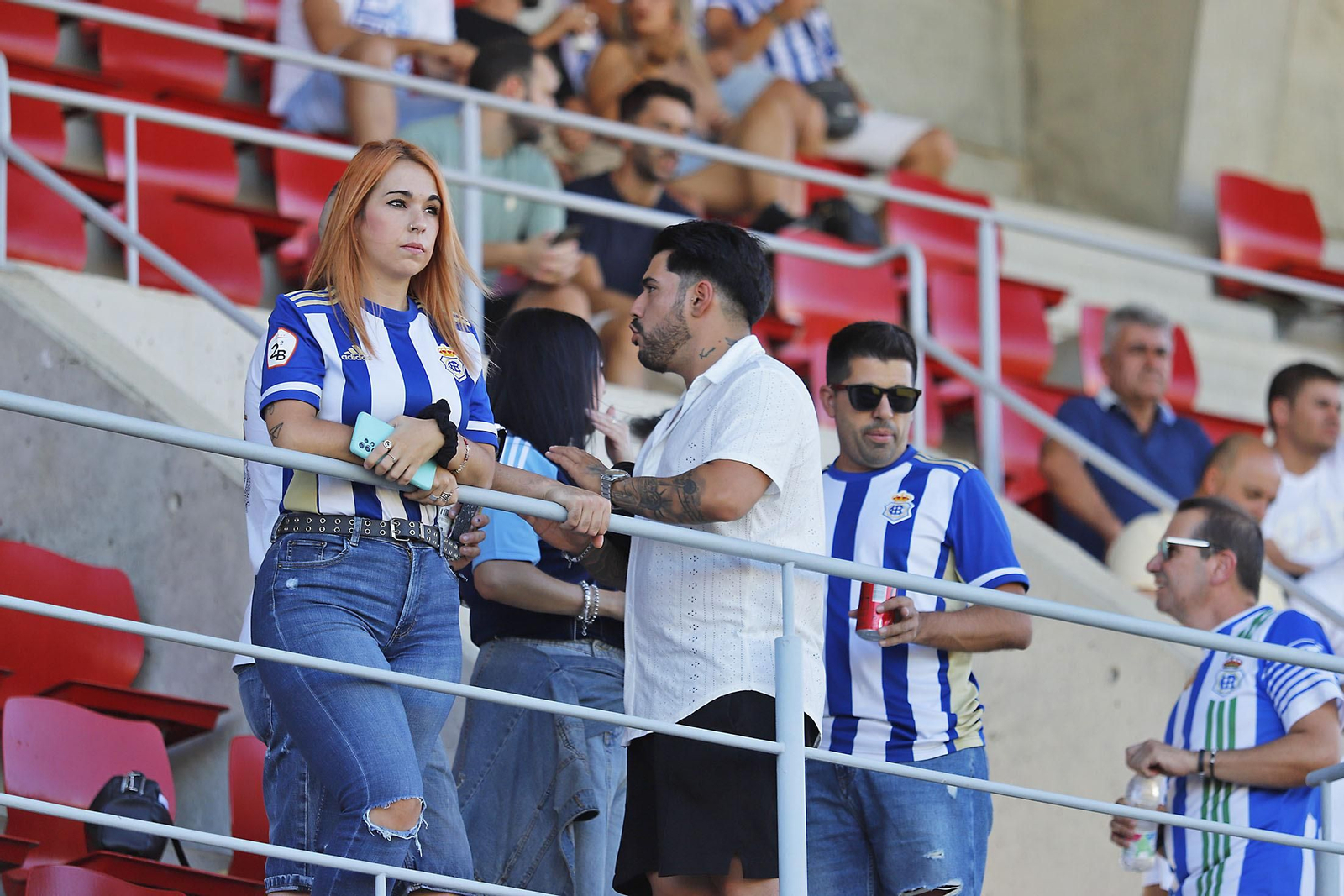 Imágenes del partido entre el Cartaya y el Recreativo de Huelva