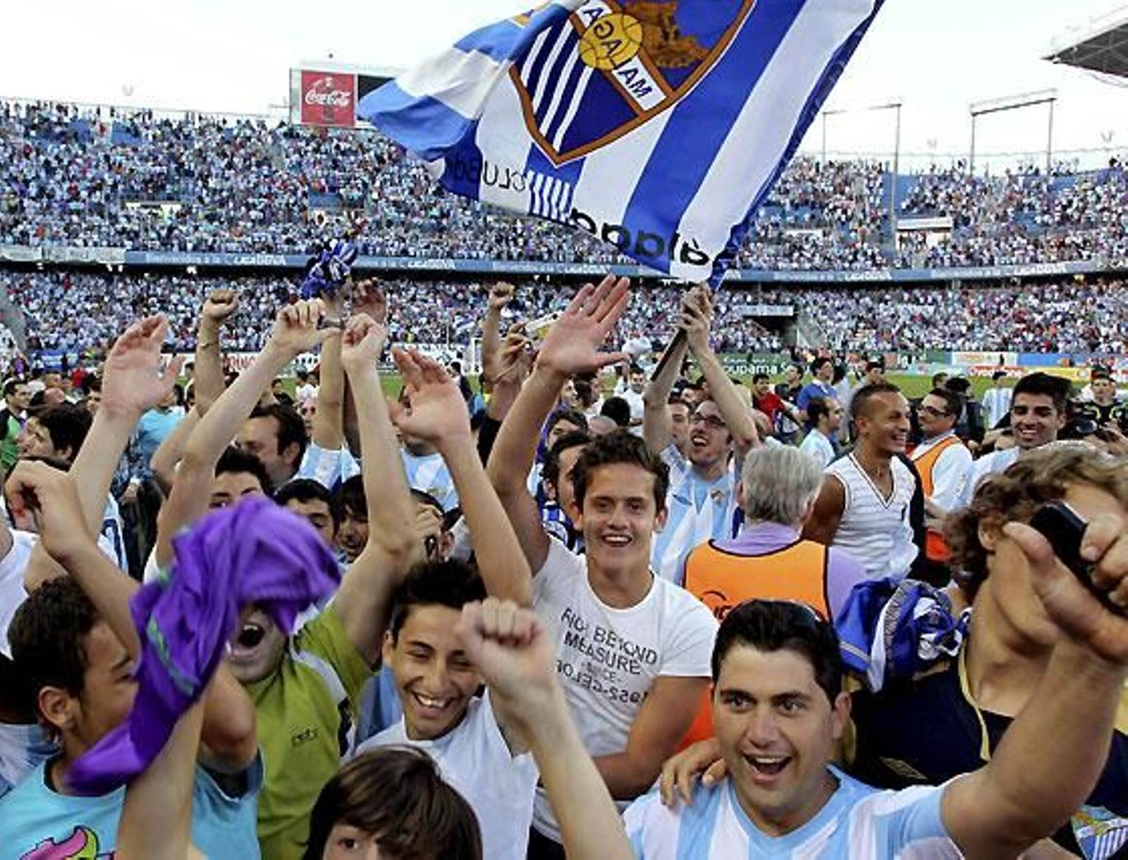 El Málaga, que empató en casa ante el Real Madrid, consiguió finalmente salvar la categoría.

Foto: EFE / Reuters / AFP Photo