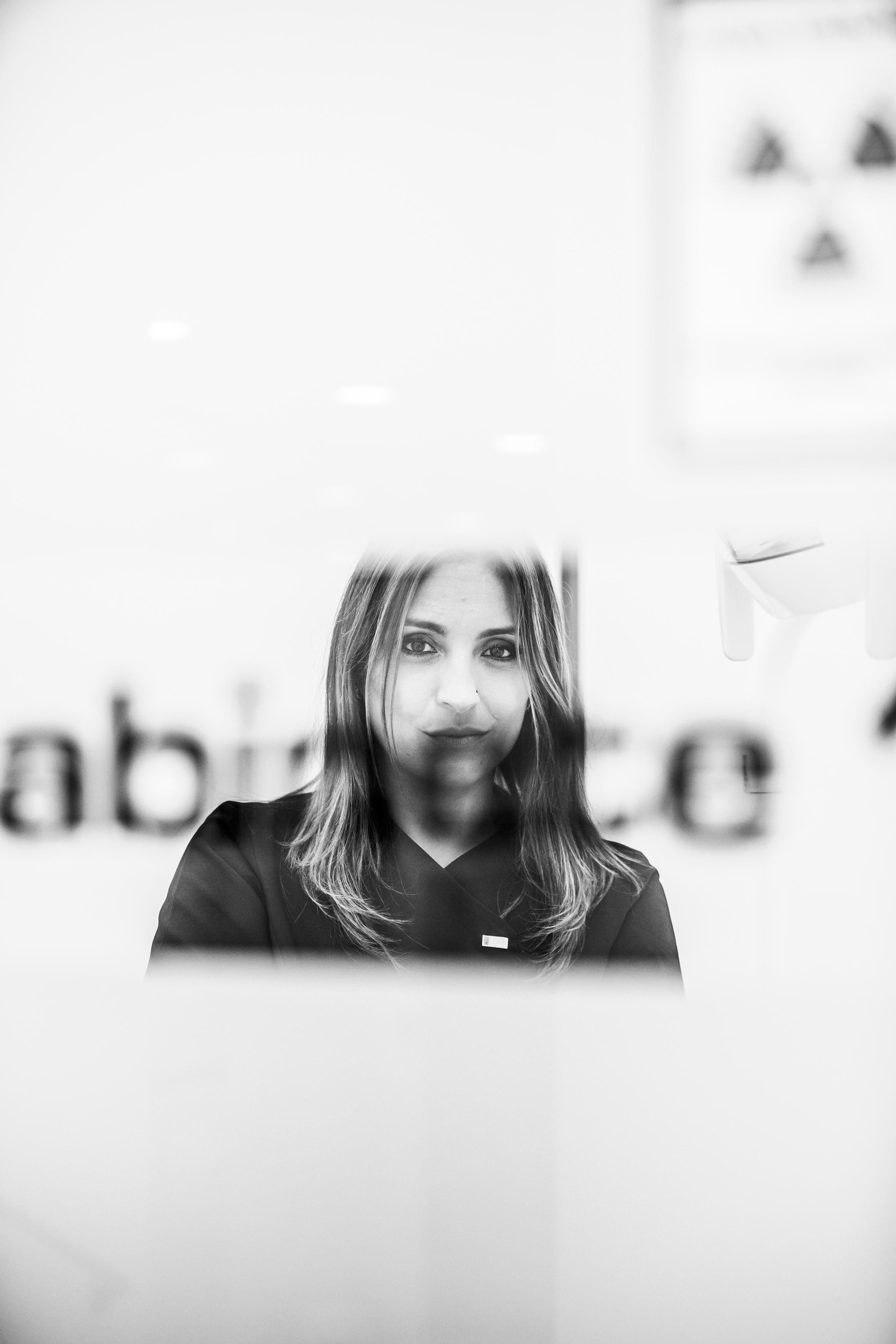 La Doctora Moreno en su consulta.