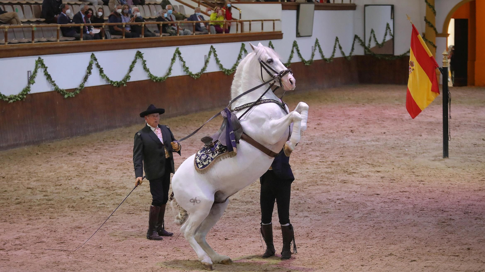 Así fue el homenaje a Álvaro Domecq en la Real Escuela Andaluza del Arte Ecuestre en Jerez