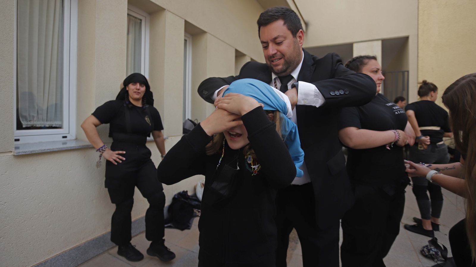 Fotos del Jueves Santo en Algeciras: Las Tres Caídas