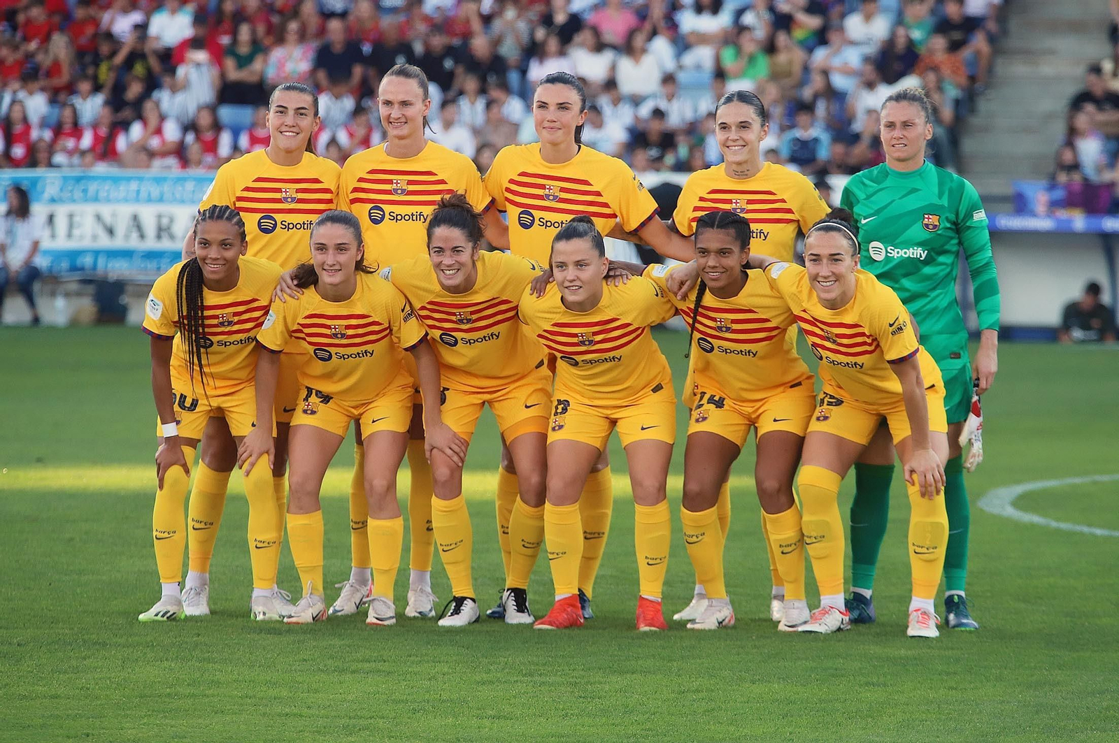 Imágenes del Sporting de Huelva-FC Barcelona