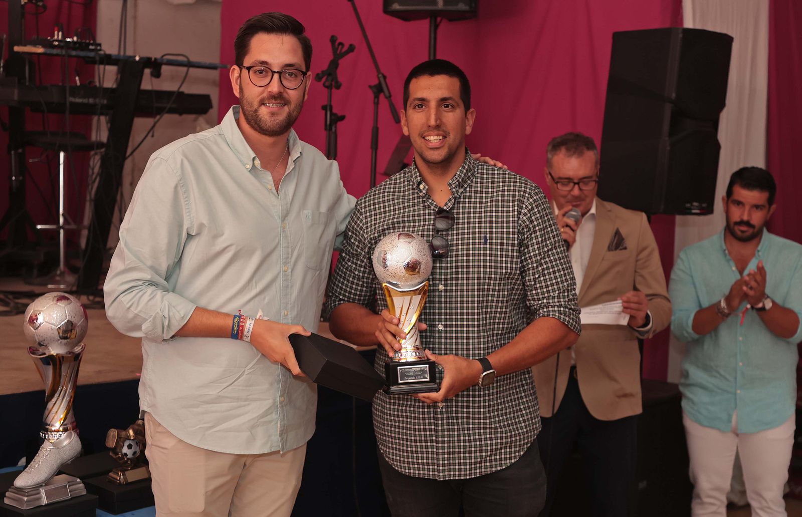 Fotos de los actos de entrega de premios en la caseta municipal de la Feria Real de Algeciras 2024