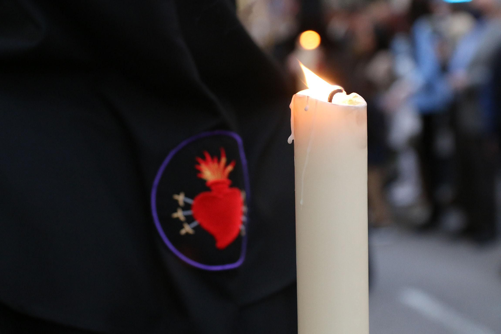 La procesión de Soledad de Almería, en imágenes