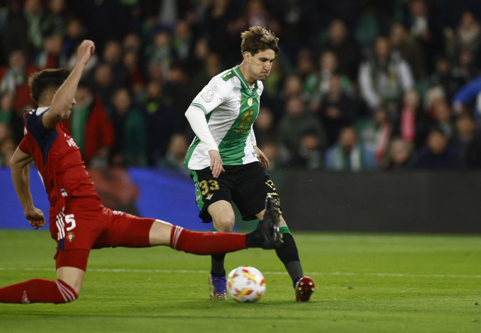 Las imágenes del Betis-Osasuna de Copa del Rey