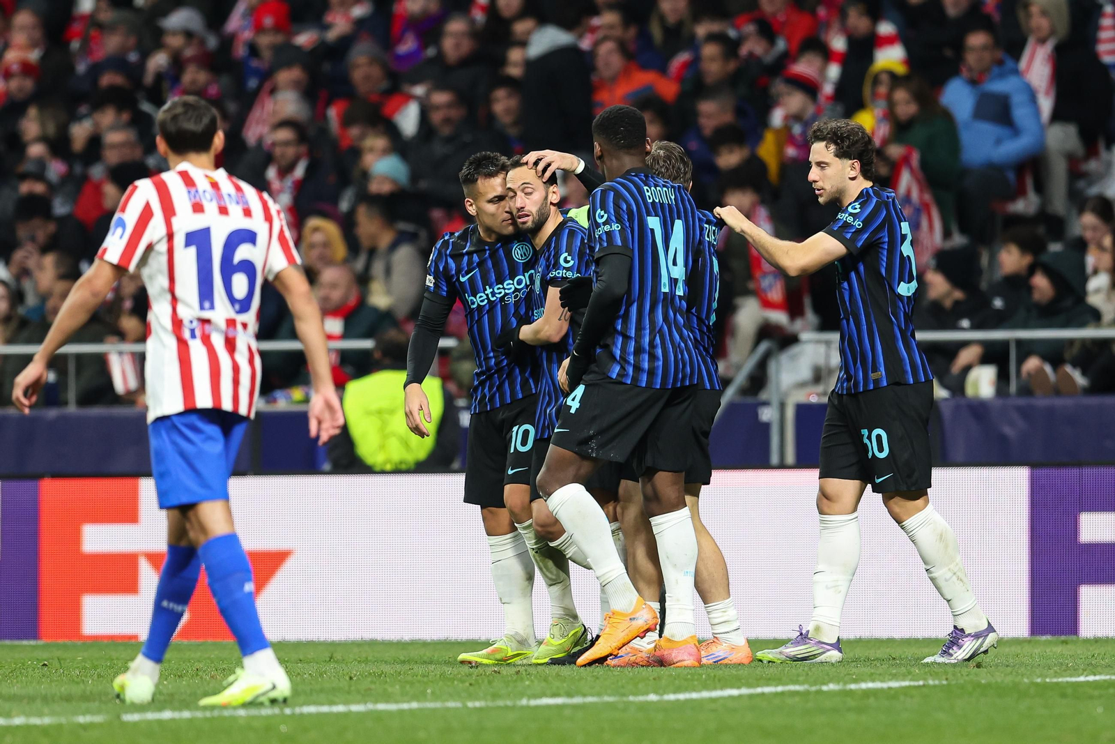 Las fotos del Atlético de Madrid-Inter