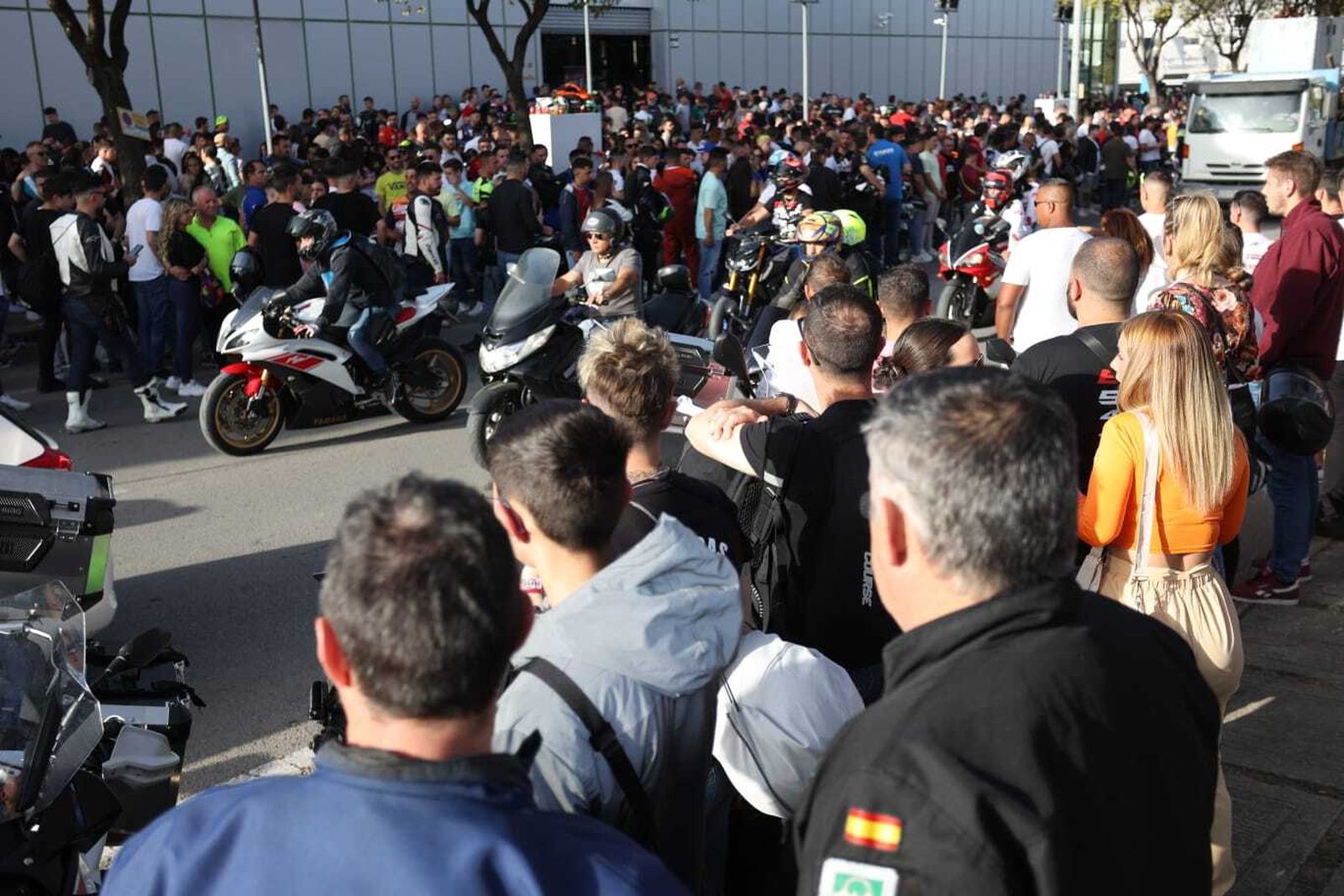 Ambiente motero del viernes del Gran Premio de MotoGP en Jerez