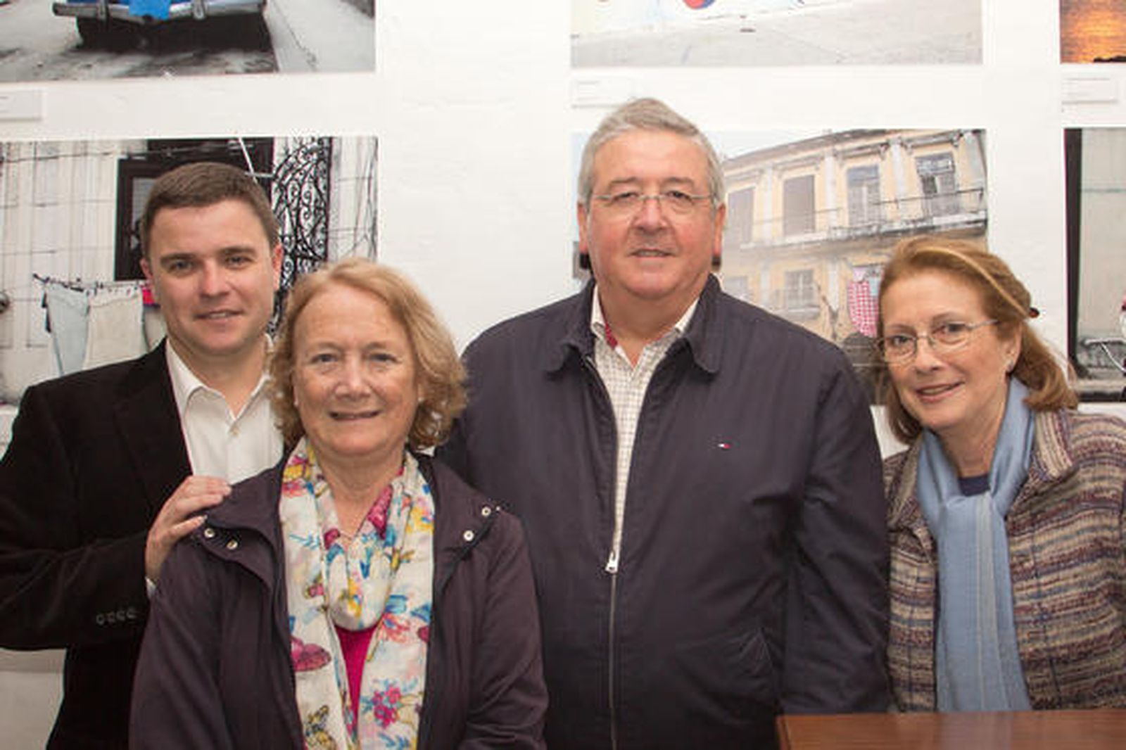 Javier Caravaca, Aurora Montero,  Ernesto Vilches y Anamaría Guerra.

Foto: Ignacio Casas de Ciria