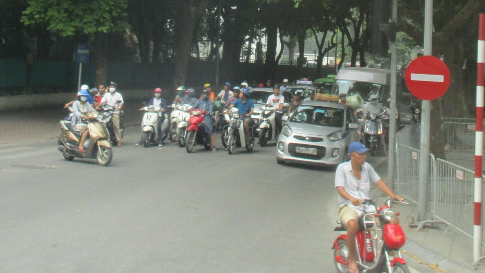 Hanoi, la ciudad de las motos