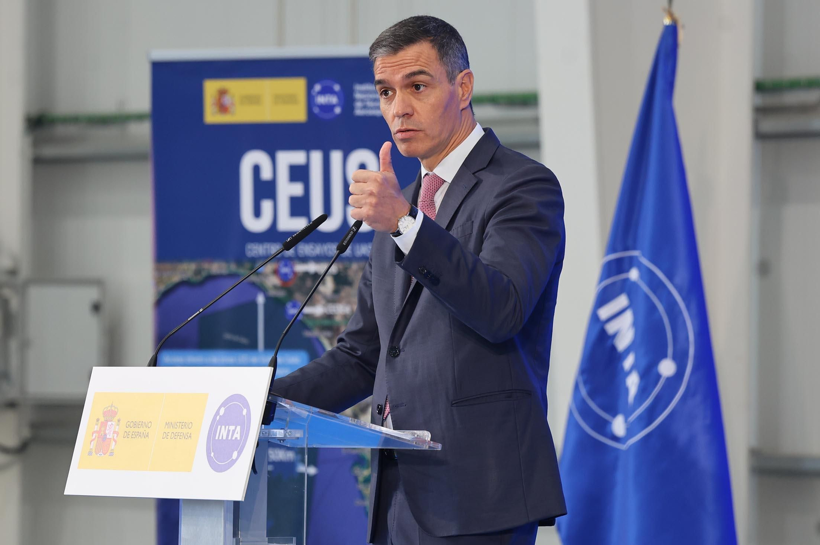 Imágenes de la inauguración del CEUS por Pedro Sánchez en Moguer