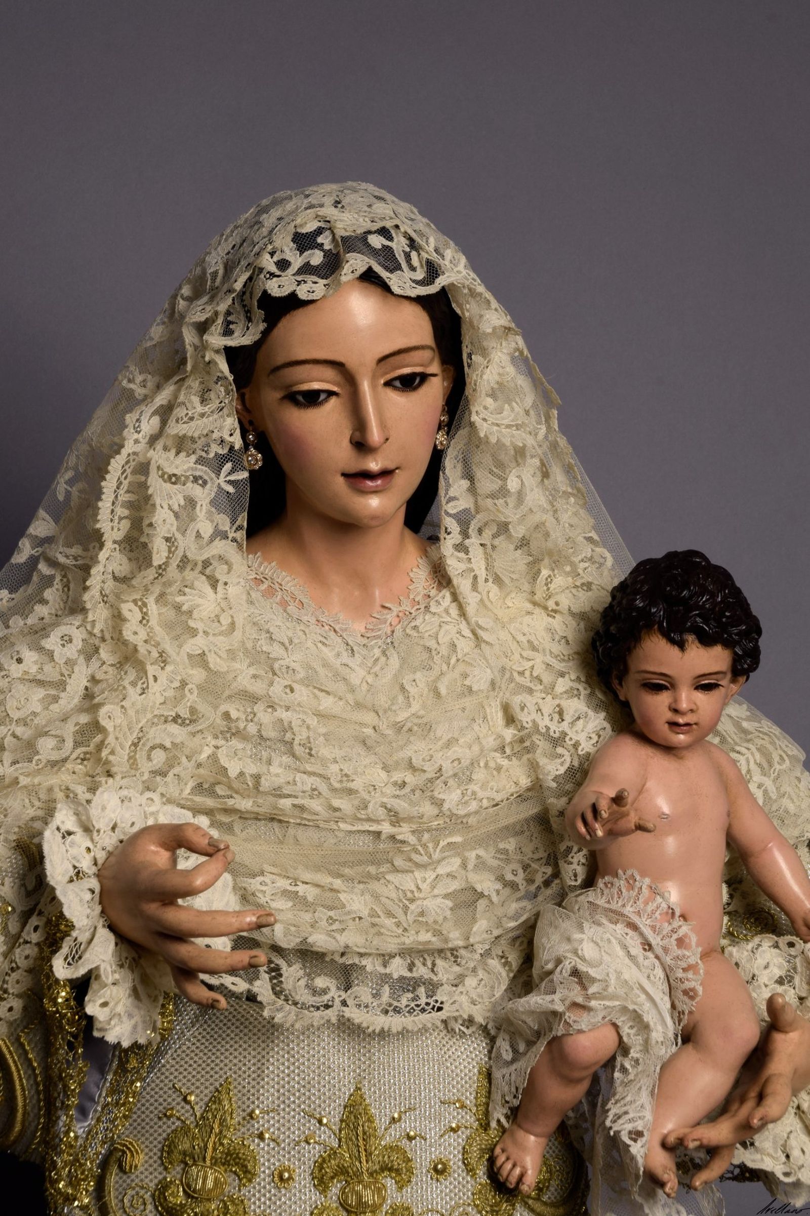 La Virgen del Rosario, obra de Luis Álvarez Duarte