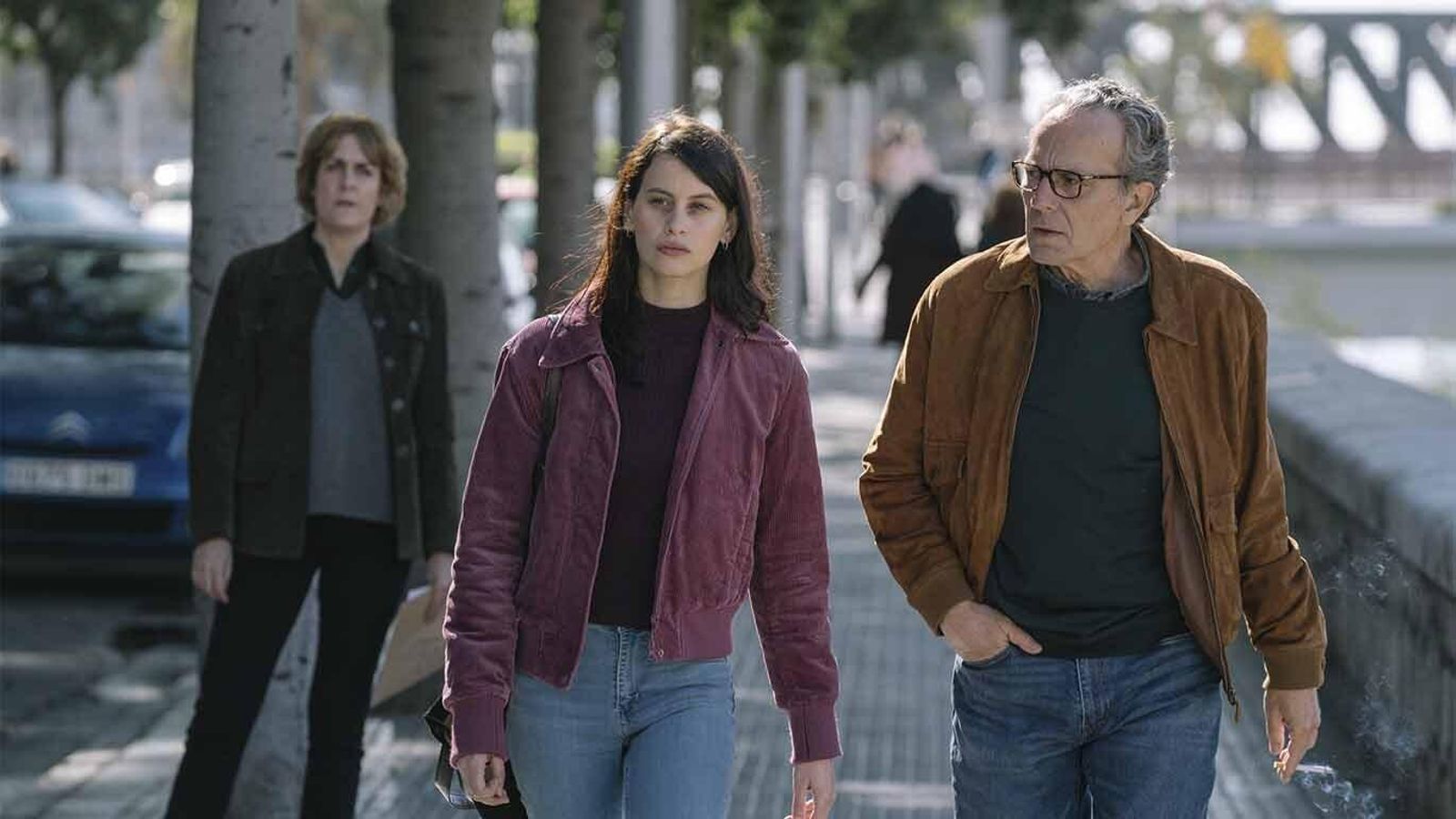 José Coronado y Milena Smit José Coronado y Milena Smit