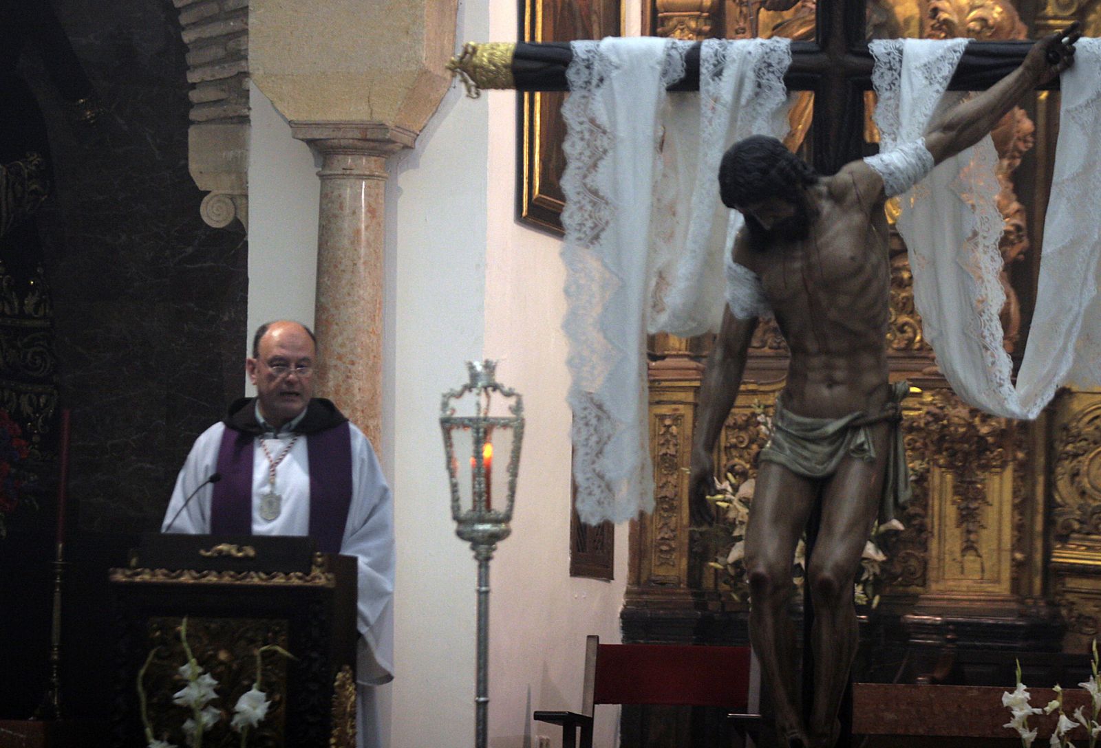 Fray Ricardo de Córdoba es un gran predicador.