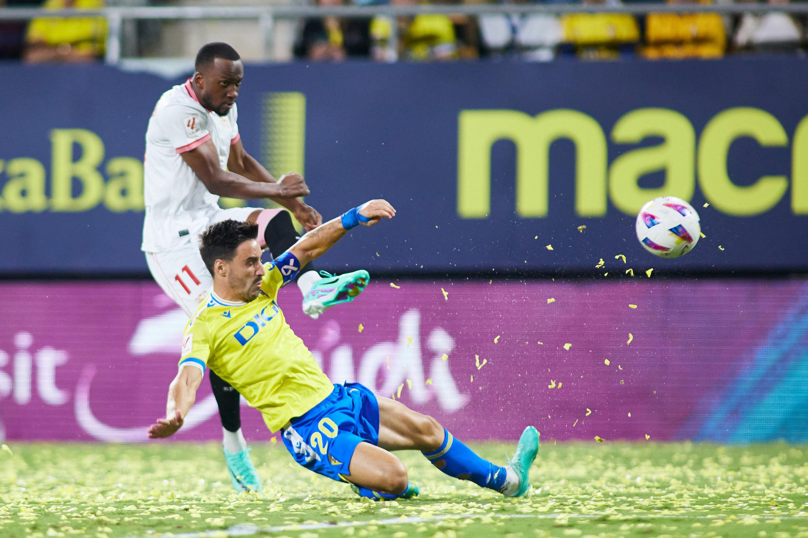 Imágenes del Cádiz-Sevilla