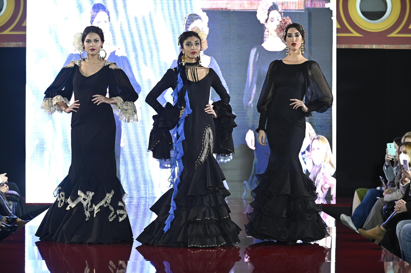 El desfile de Aurora Gaviño en Pasarela Huelva Flamenca 2022, todas las fotos