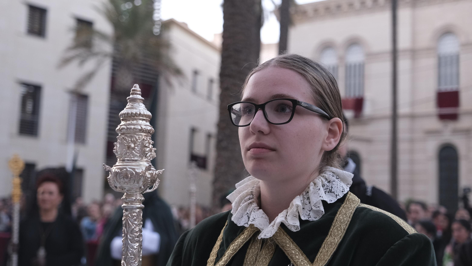 Procesión de Estudiantes en Almería, en imágenes