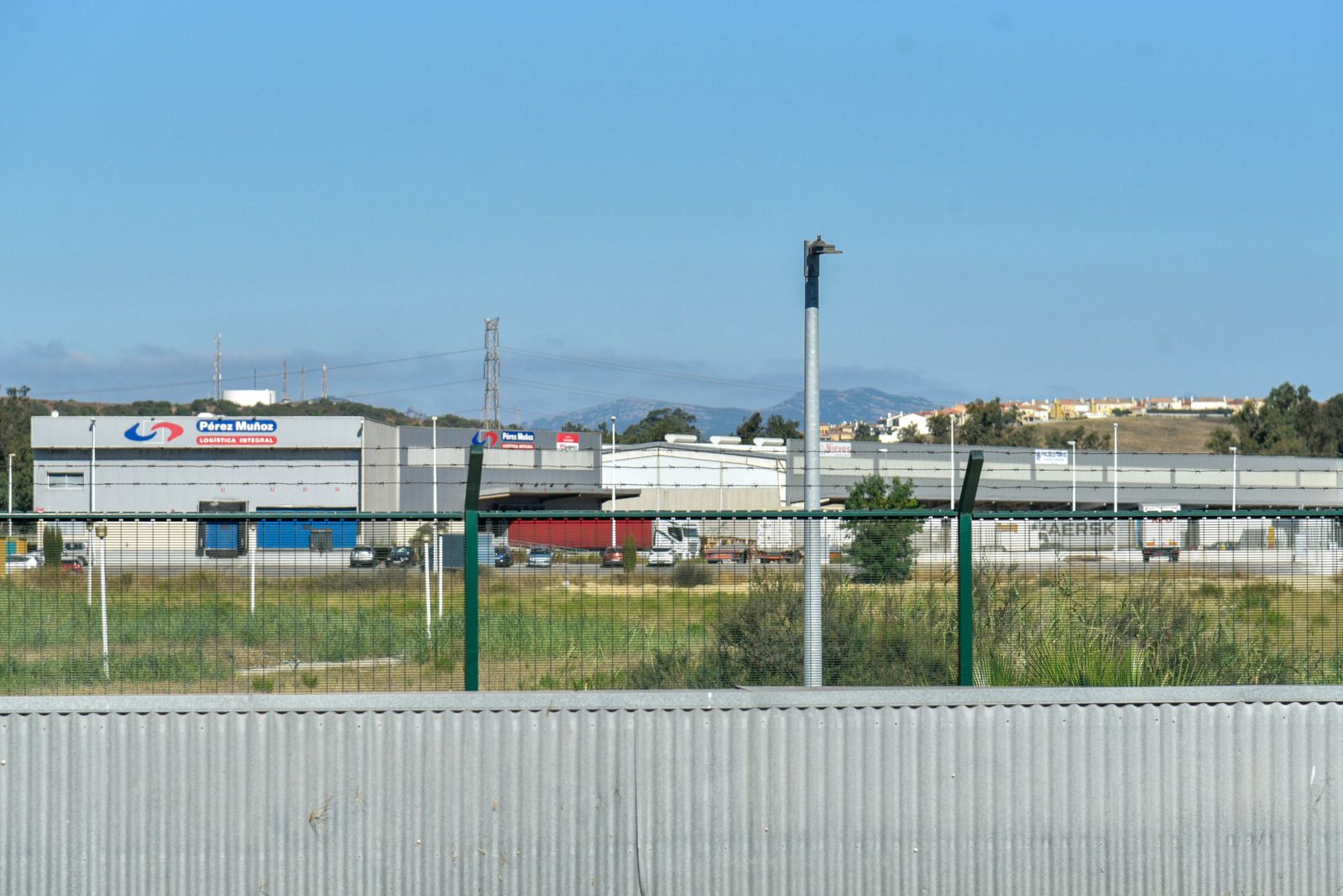 La zona de servicios logísticos integrada en el recinto fiscal.