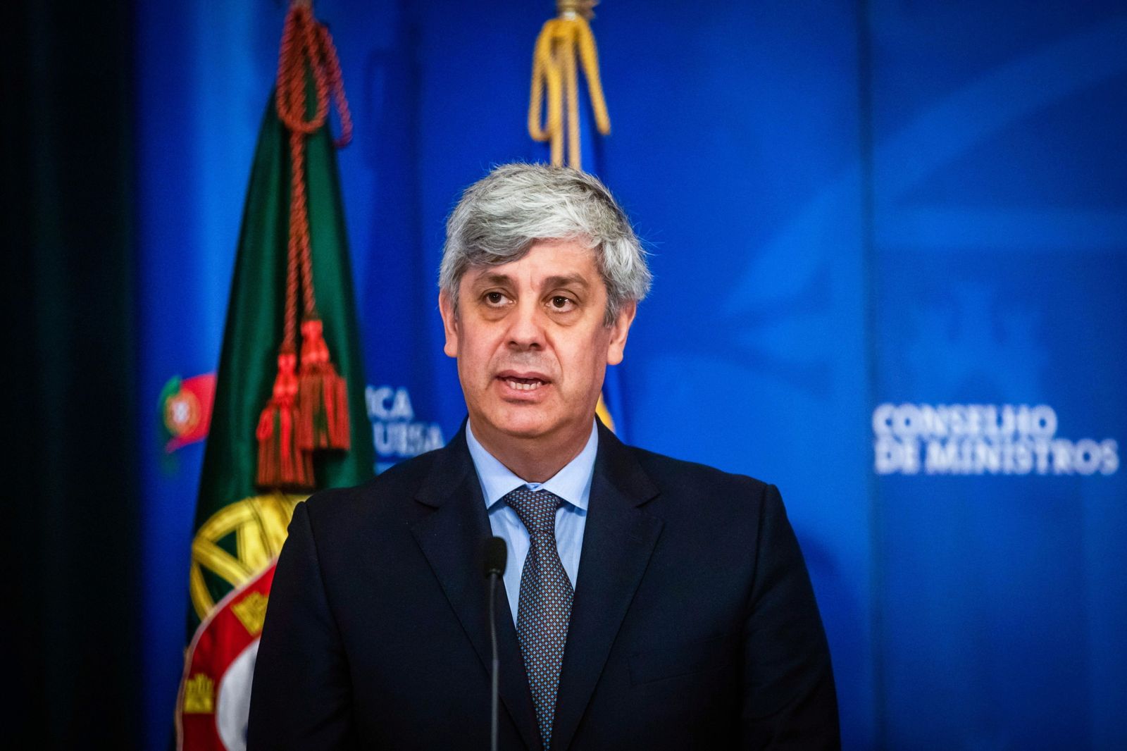 El ministro portugués de Finanzas, Mário Centeno.
