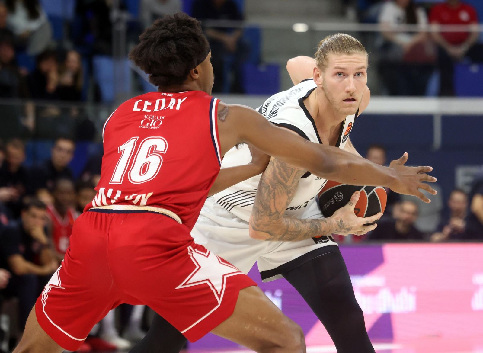 Dylan Osetkowski, en la Euroliga.