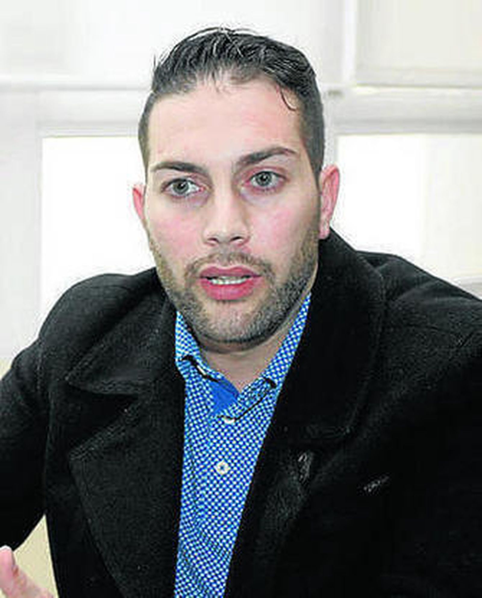 Raúl Ríos, el denunciante.