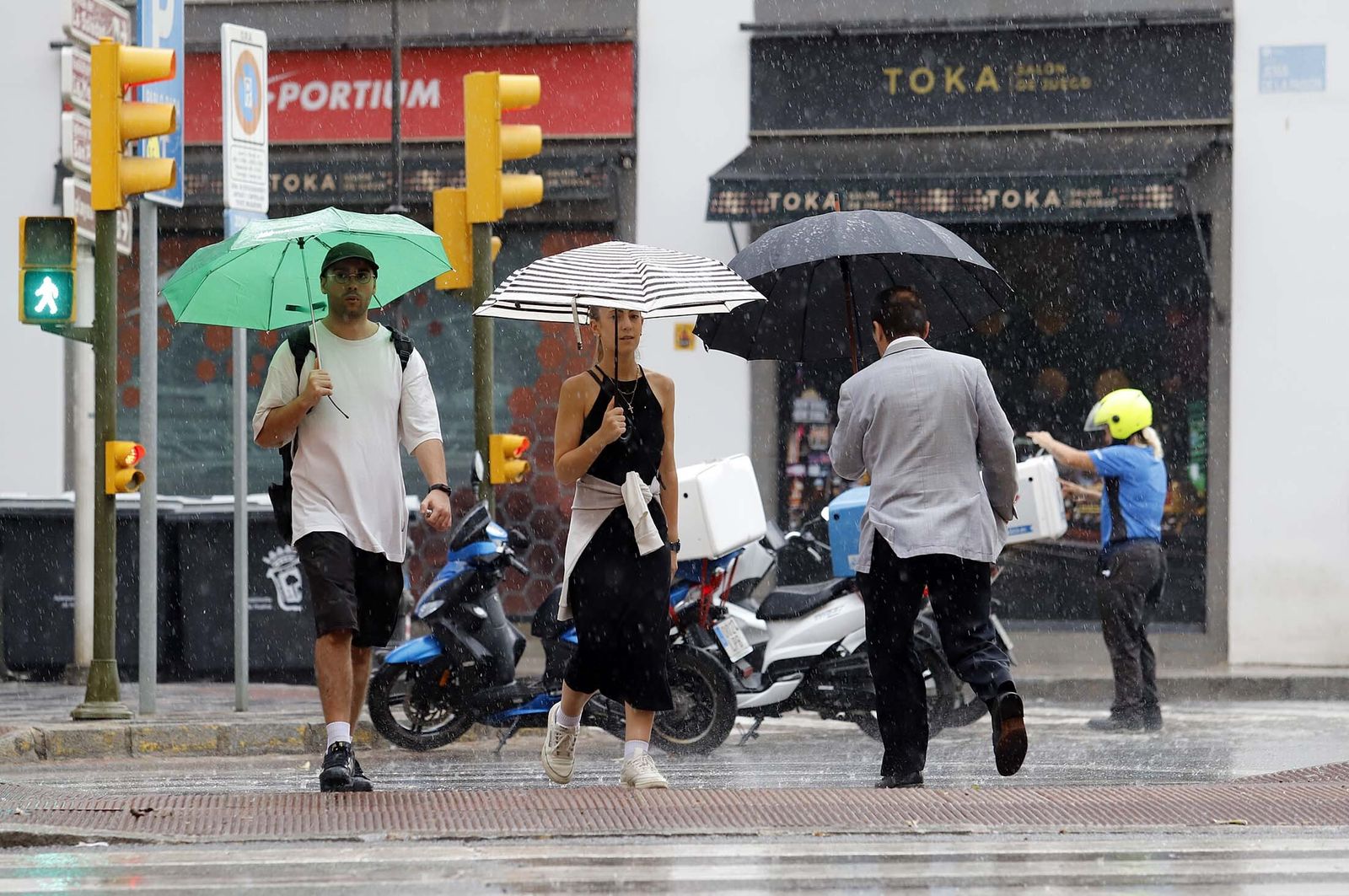 Este fin de semana se esperan lluvias y tormenta en Huelva.