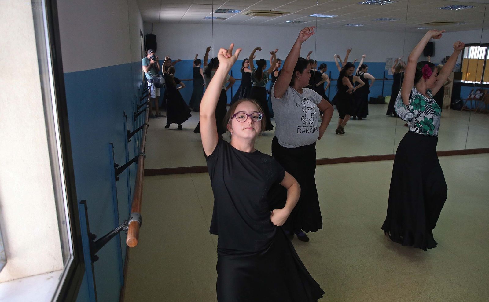 La master class de la bailaora Mercedes Alcalá, en imágenes