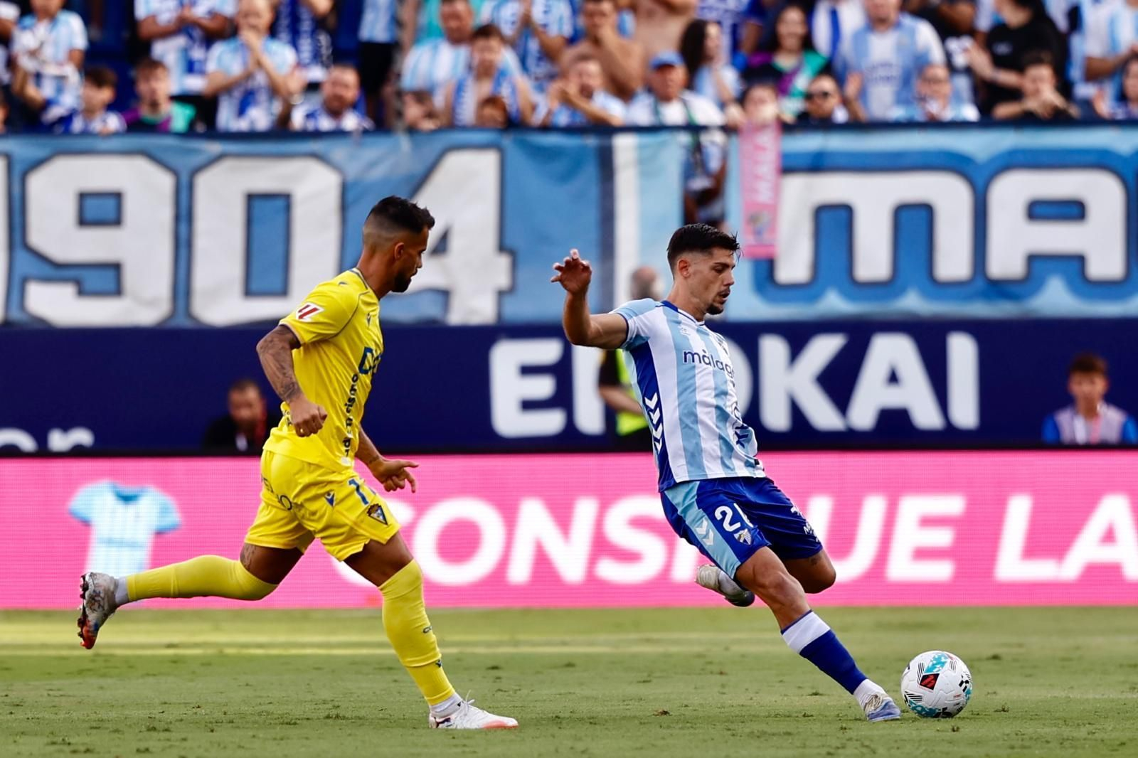 El Málaga CF-Cádiz CF, en fotos